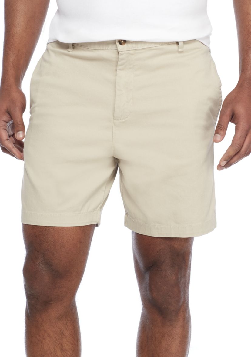 7 in Stretch Twill Dry Cement Shorts