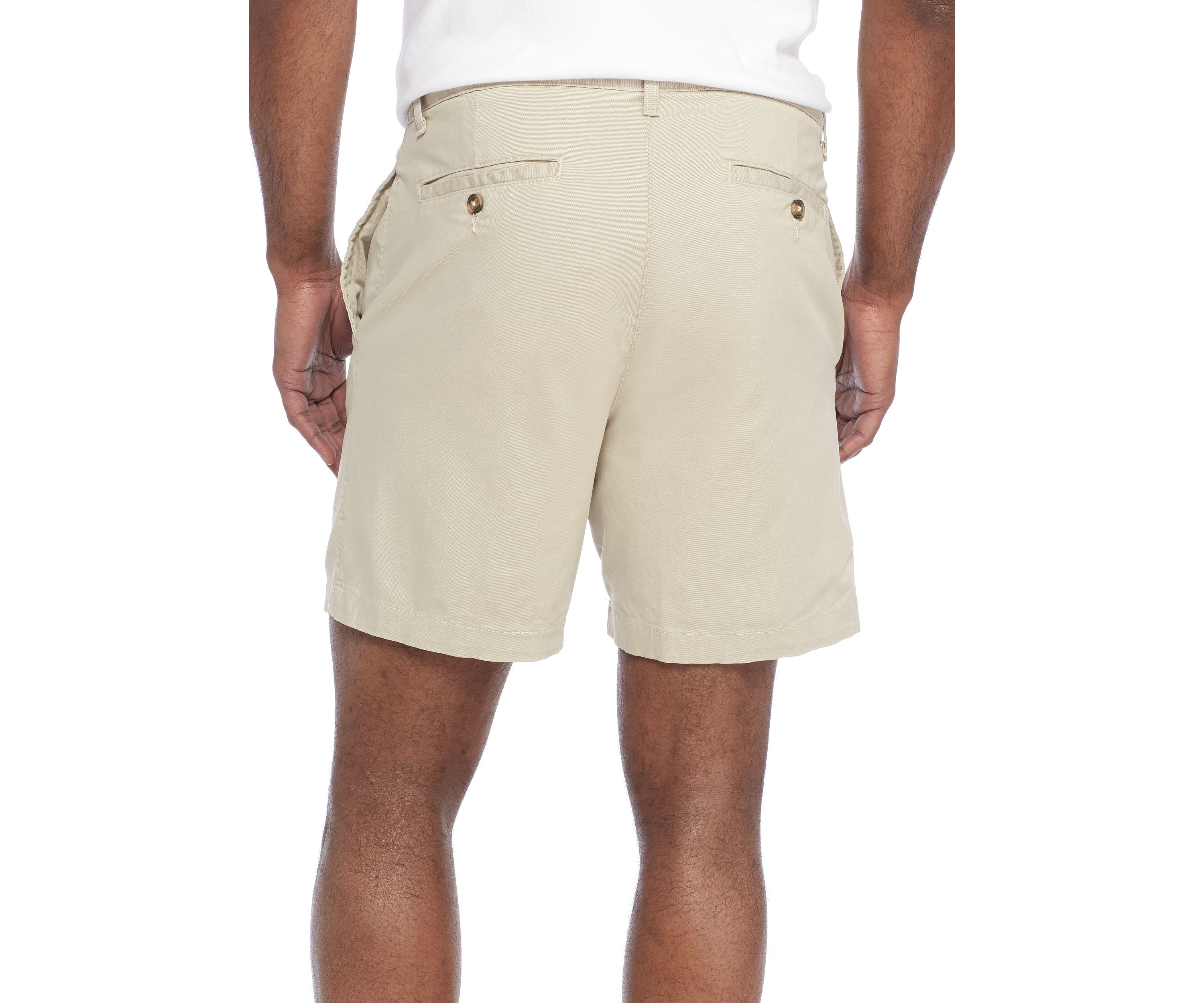 7 in Stretch Twill Dry Cement Shorts