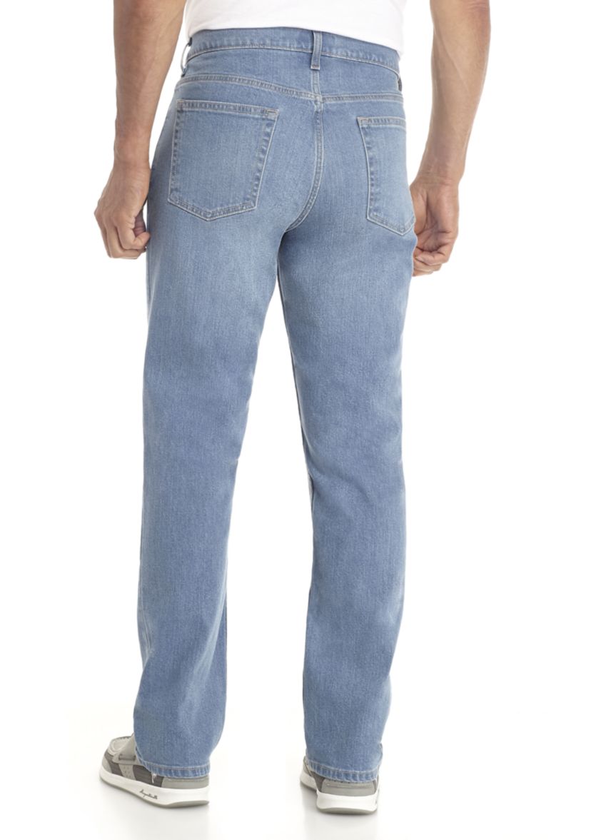 Tapered Stretch 5 Pocket Jeans