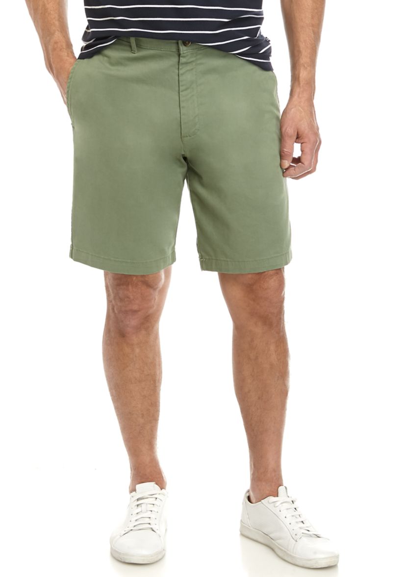 Comfort Flex 9 Inch Twill Shorts  