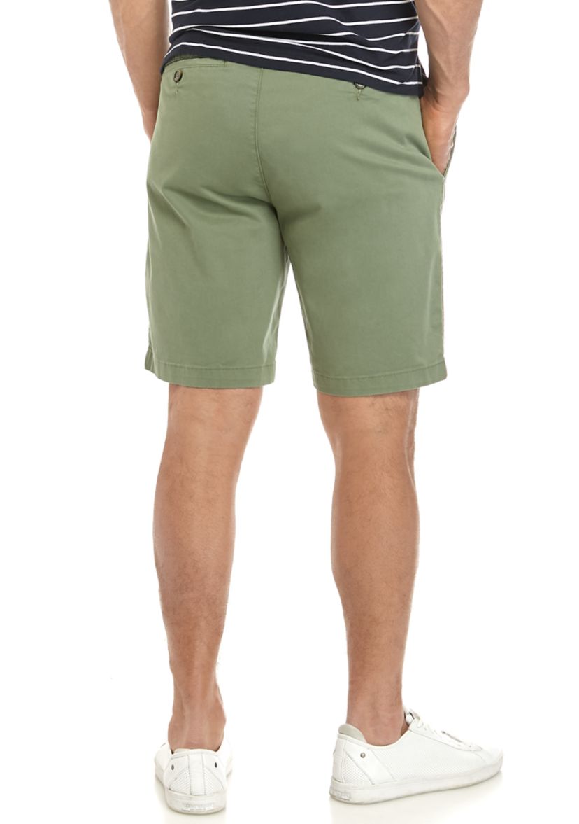 Comfort Flex 9 Inch Twill Shorts  
