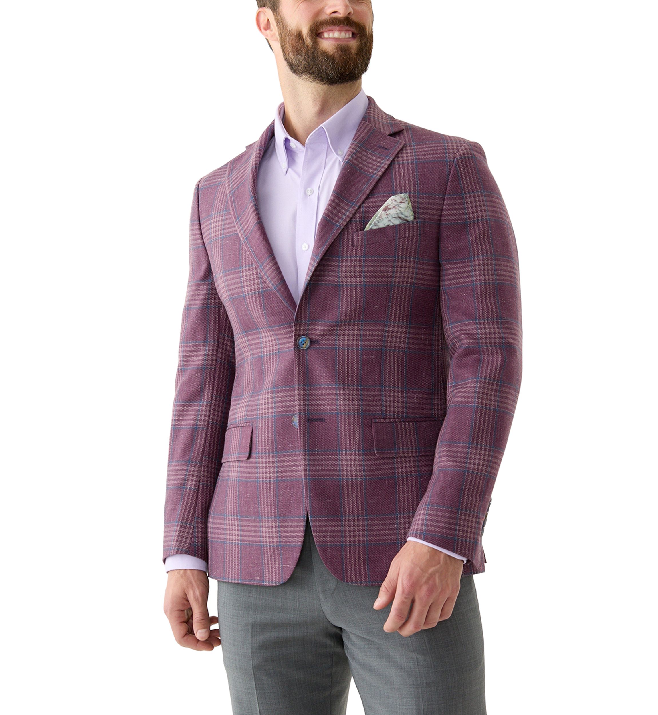 Windowpane Sport Coat