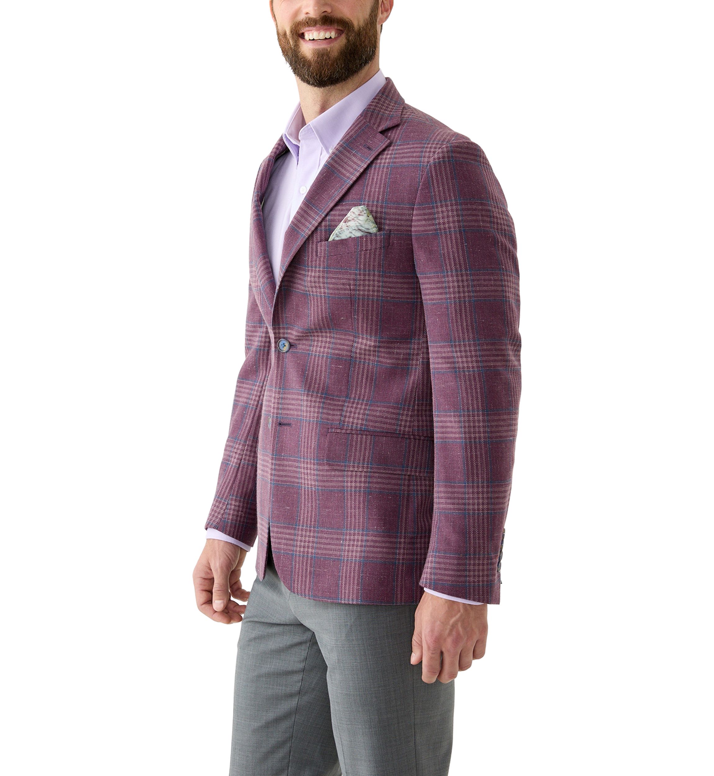 Windowpane Sport Coat