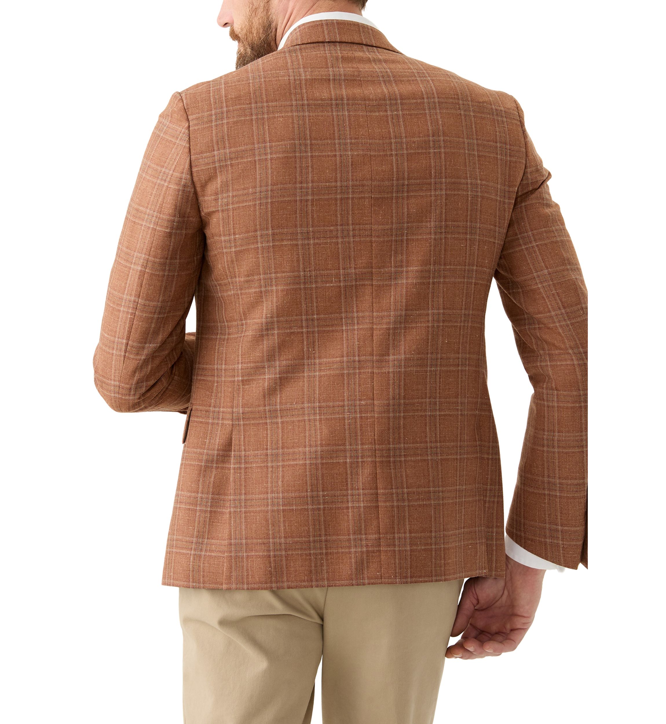 Mens Plaid Sport Coat