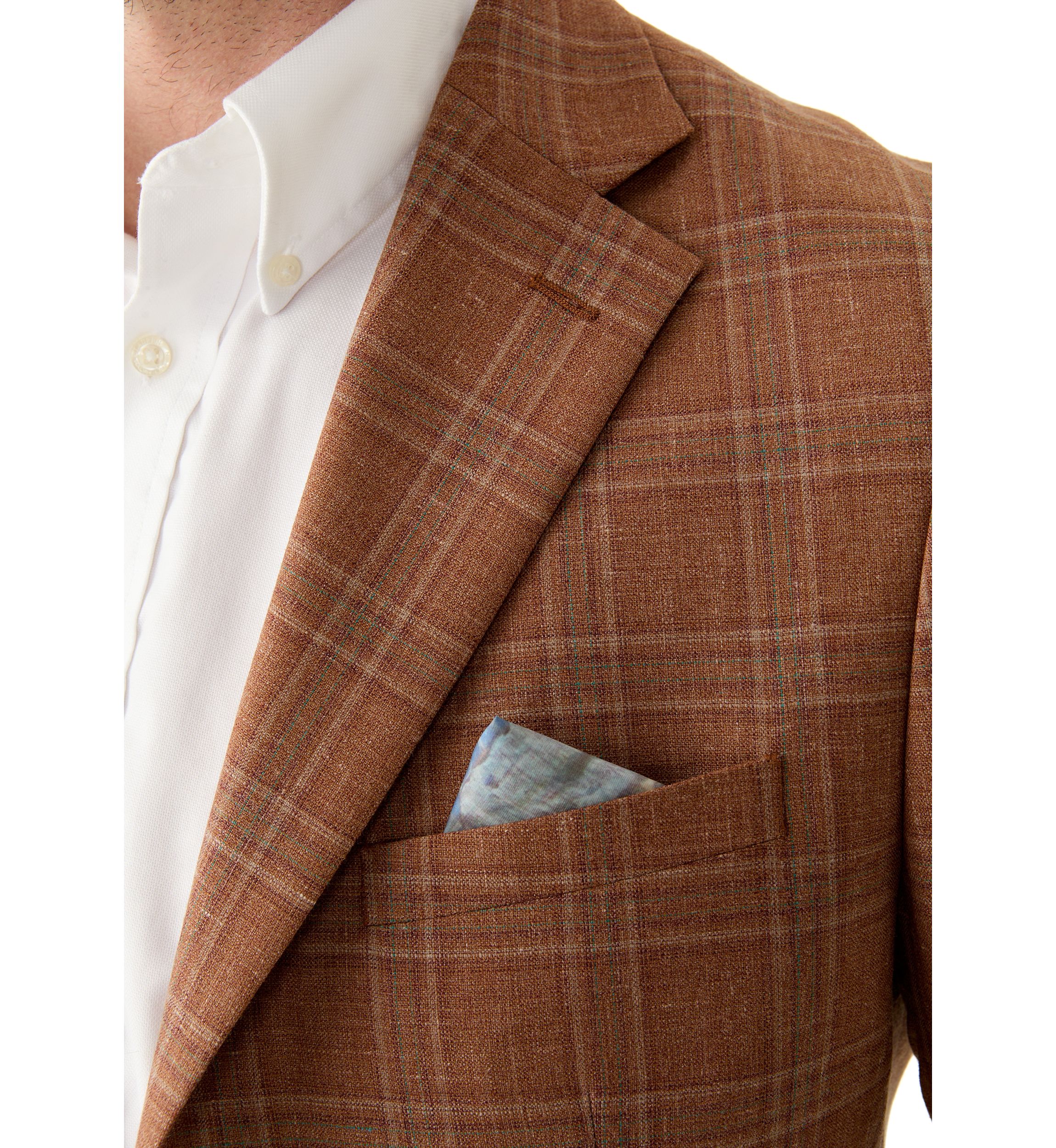 Mens Plaid Sport Coat
