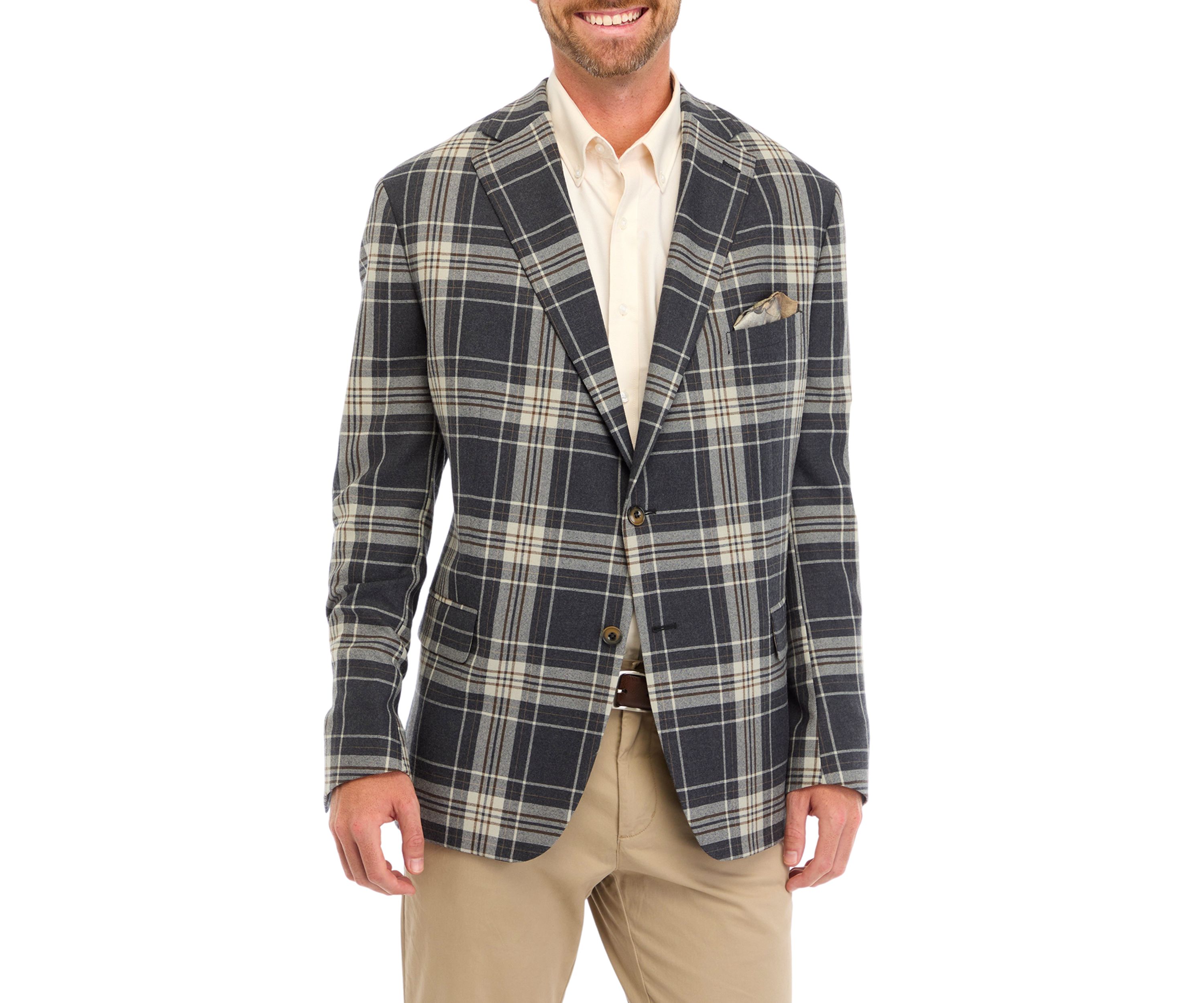 Single Breasted Slim Verdello Sport Coat