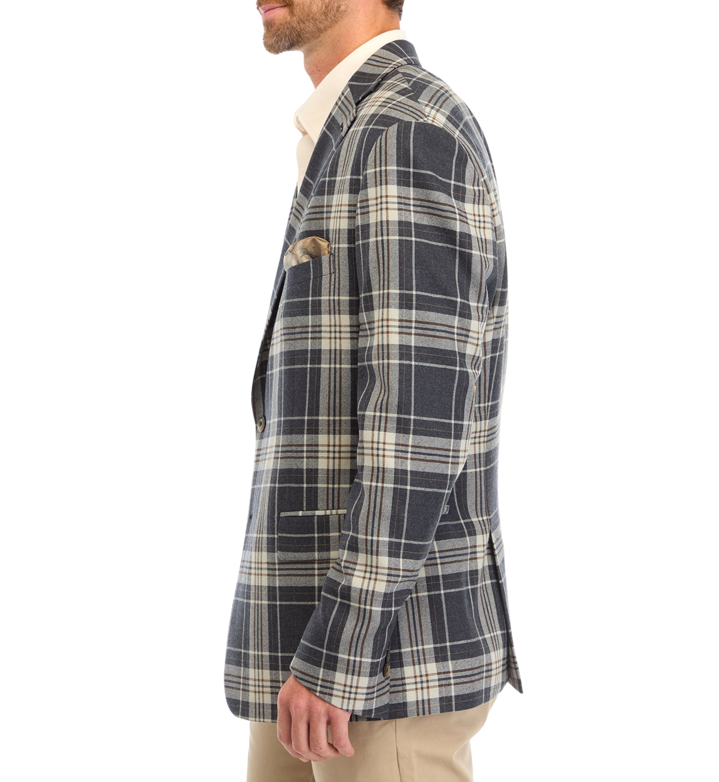 Single Breasted Slim Verdello Sport Coat