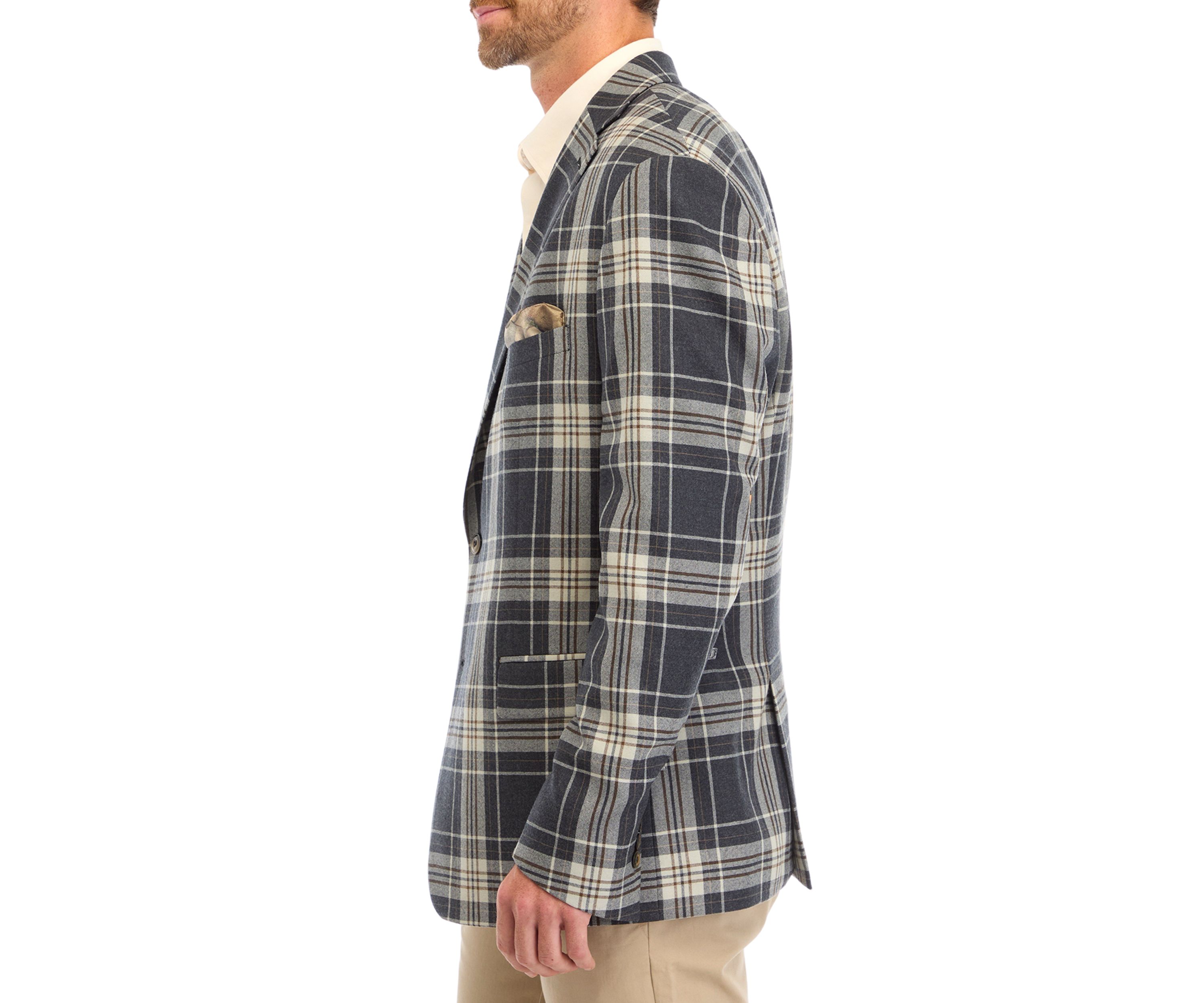 Single Breasted Slim Verdello Sport Coat
