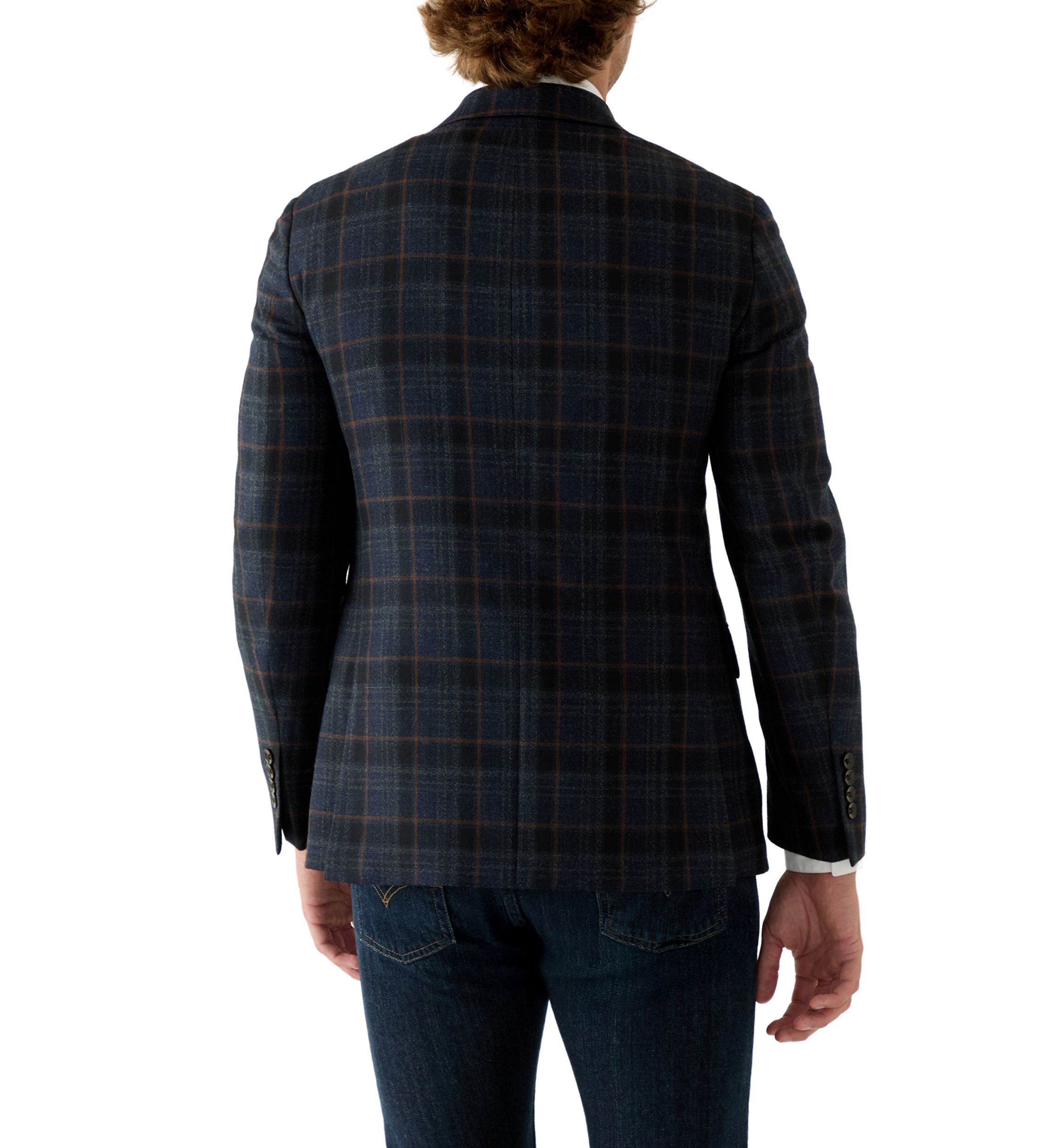 Single Breasted Button-Front Sport Coat
