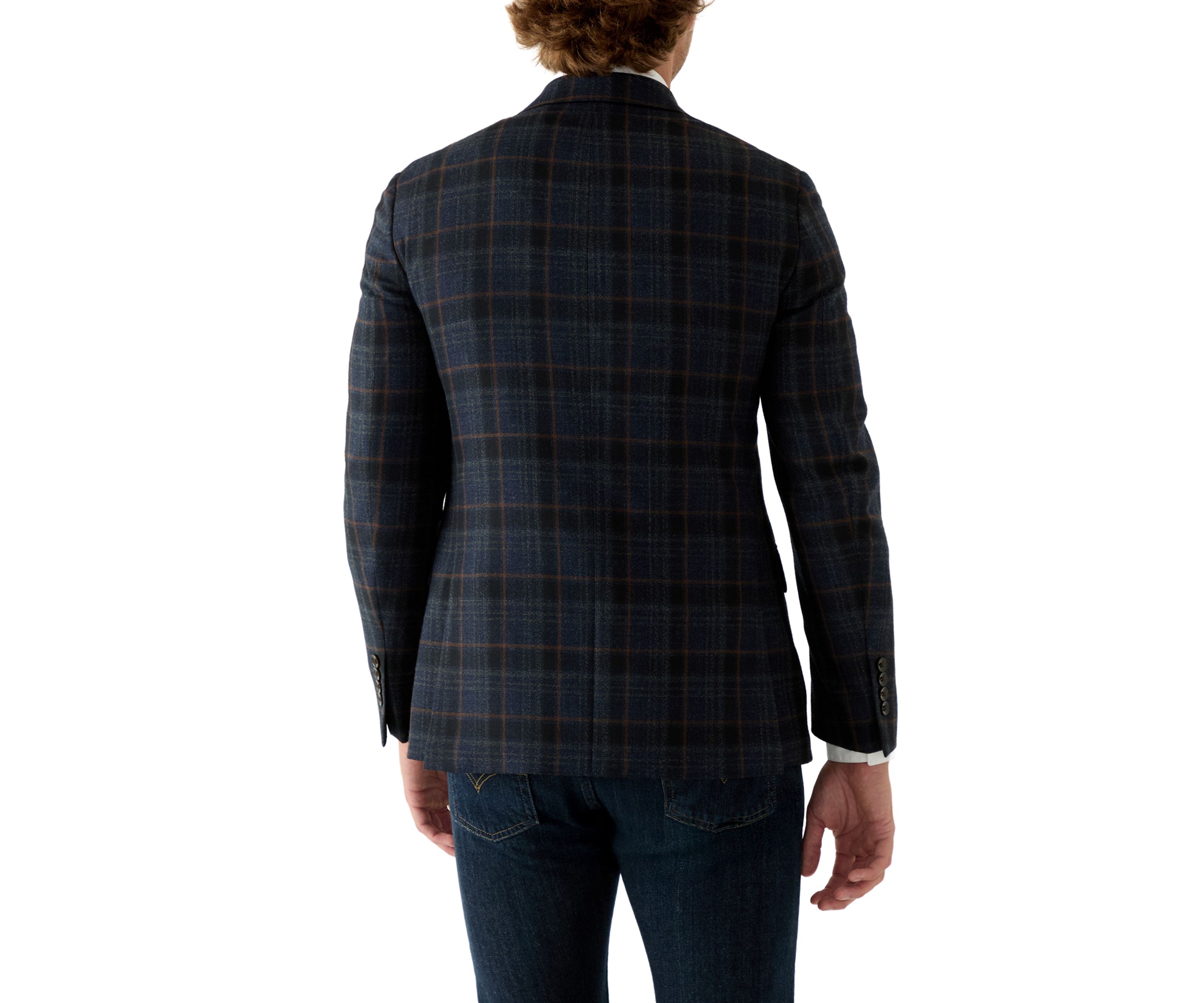 Single Breasted Button-Front Sport Coat