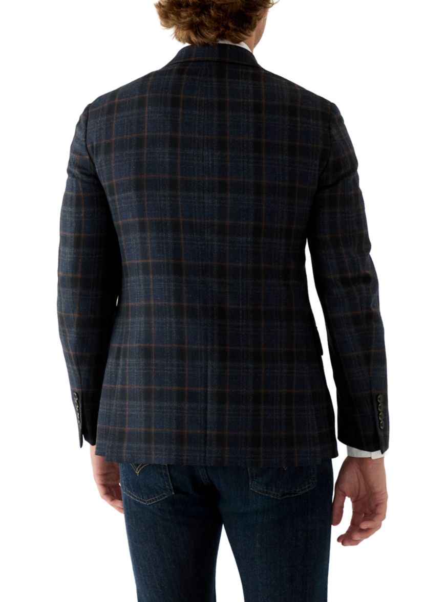Single Breasted Button-Front Sport Coat