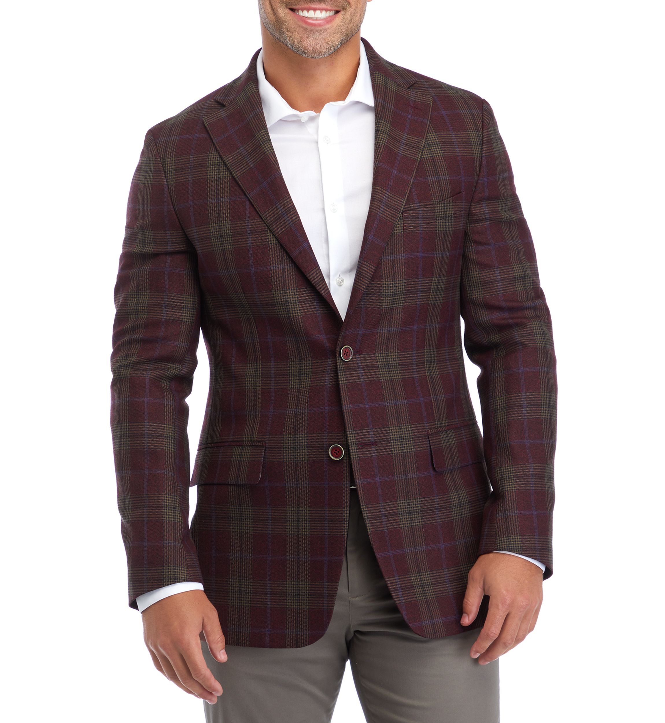 Single Breasted Slim Verdello Sport Coat