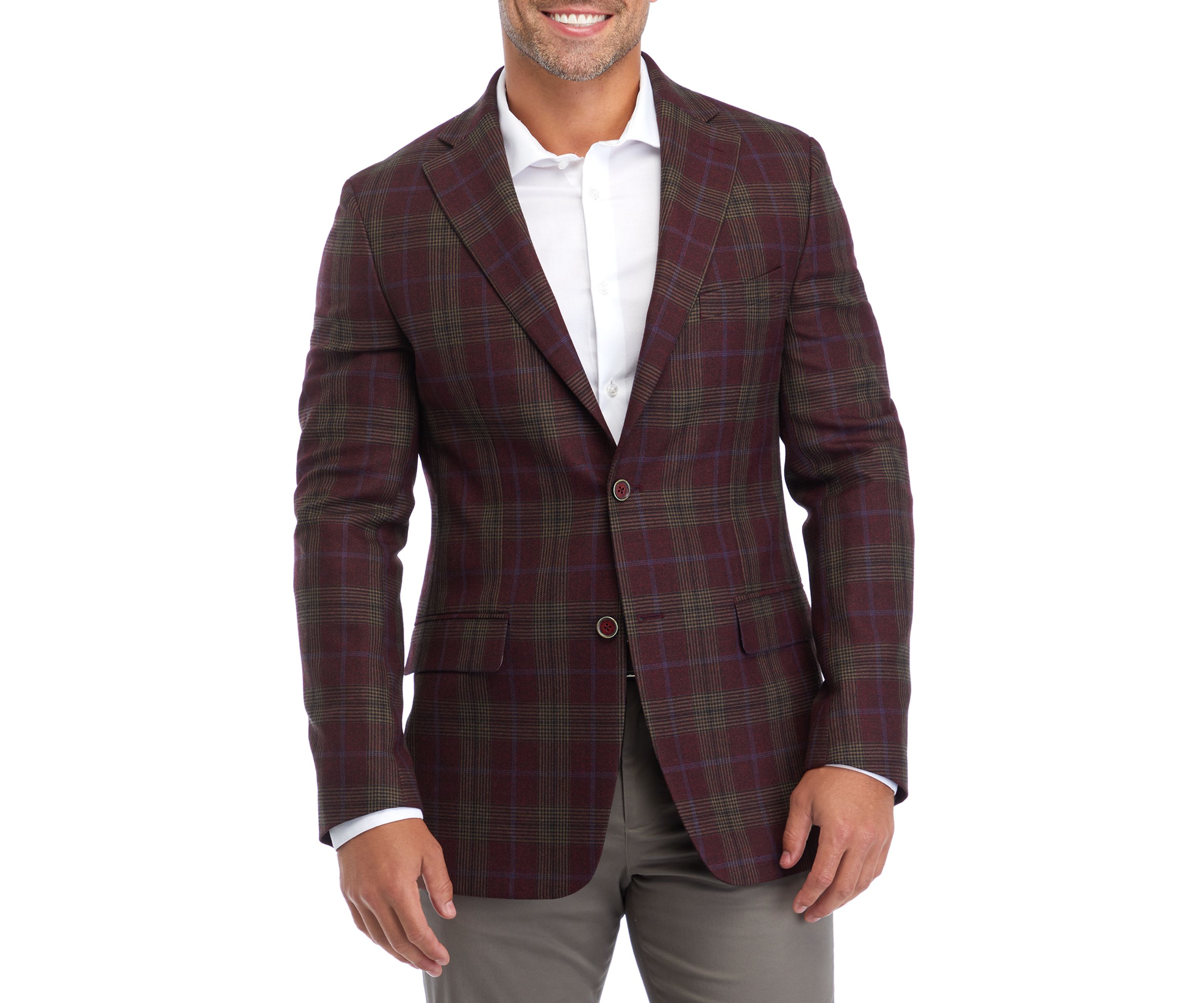 Single Breasted Slim Verdello Sport Coat