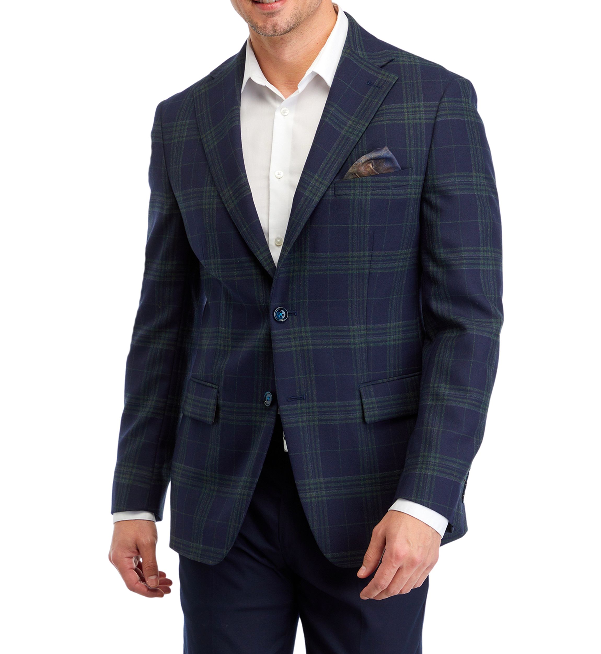 Single Breasted Slim Fit Sport Coat