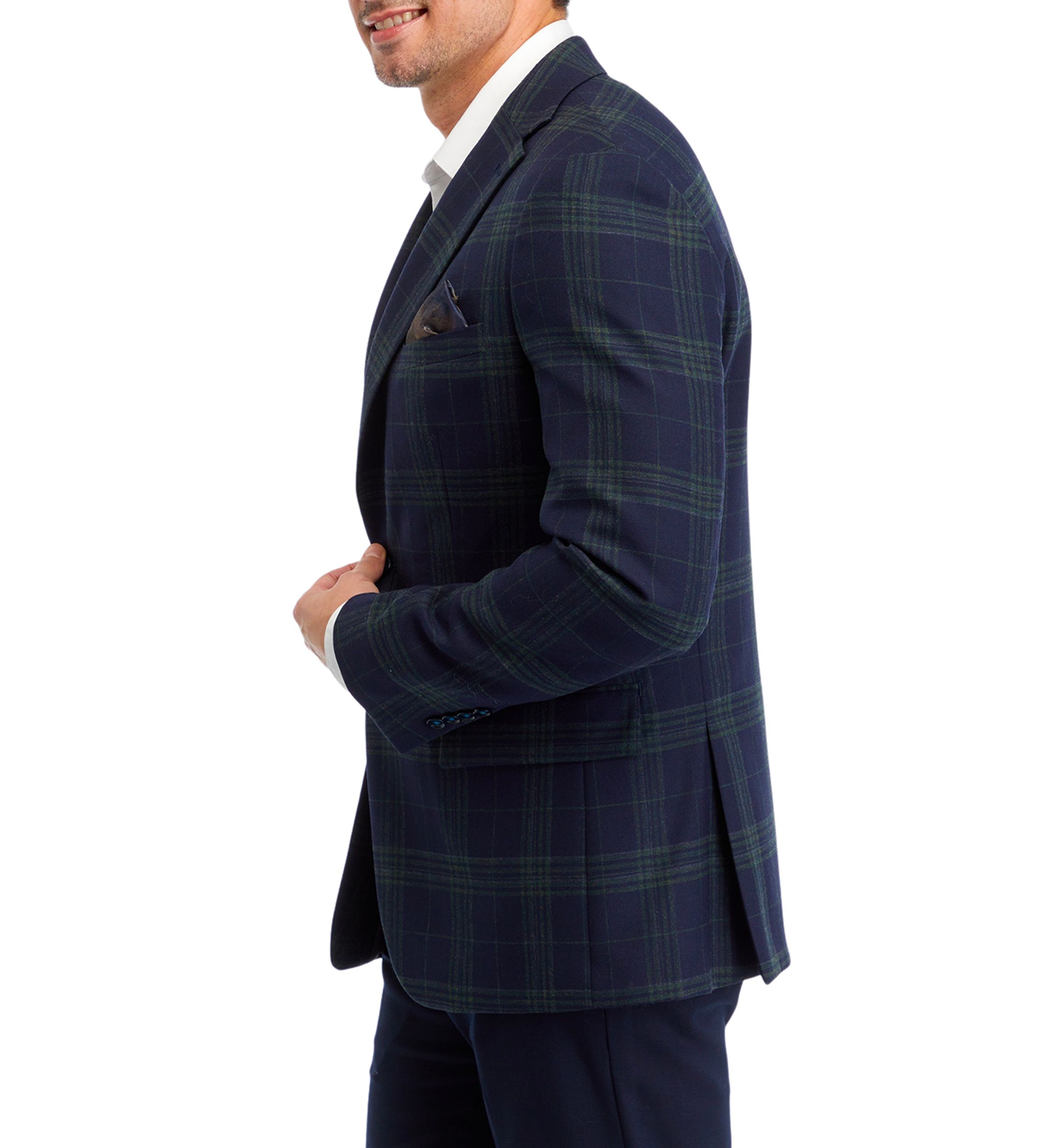 Single Breasted Slim Fit Sport Coat