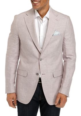 Tallia Orange Men's Pink Plaid Sport Coat | belk