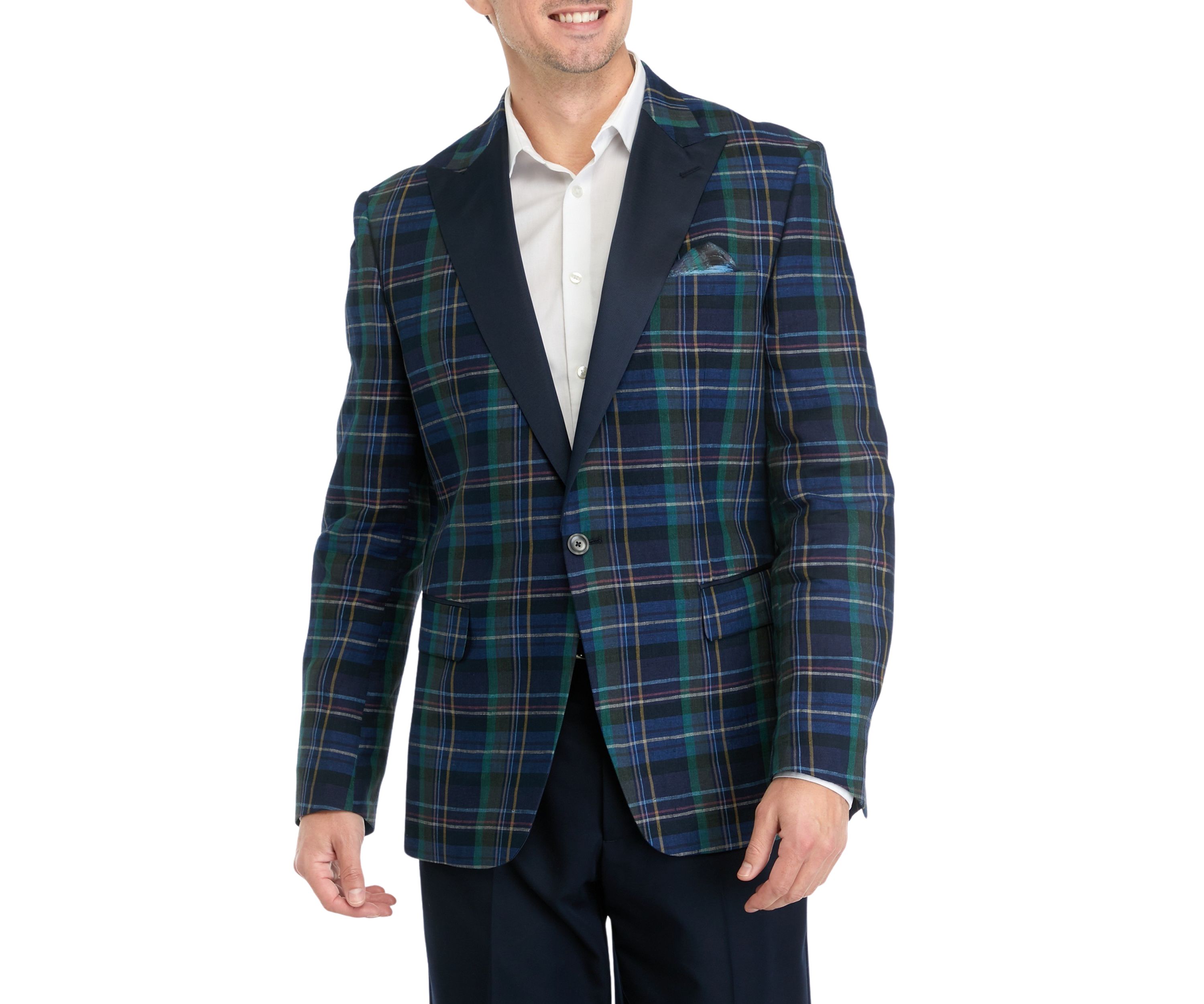 Single Breasted Valhalla Slim Fit Sport Coat