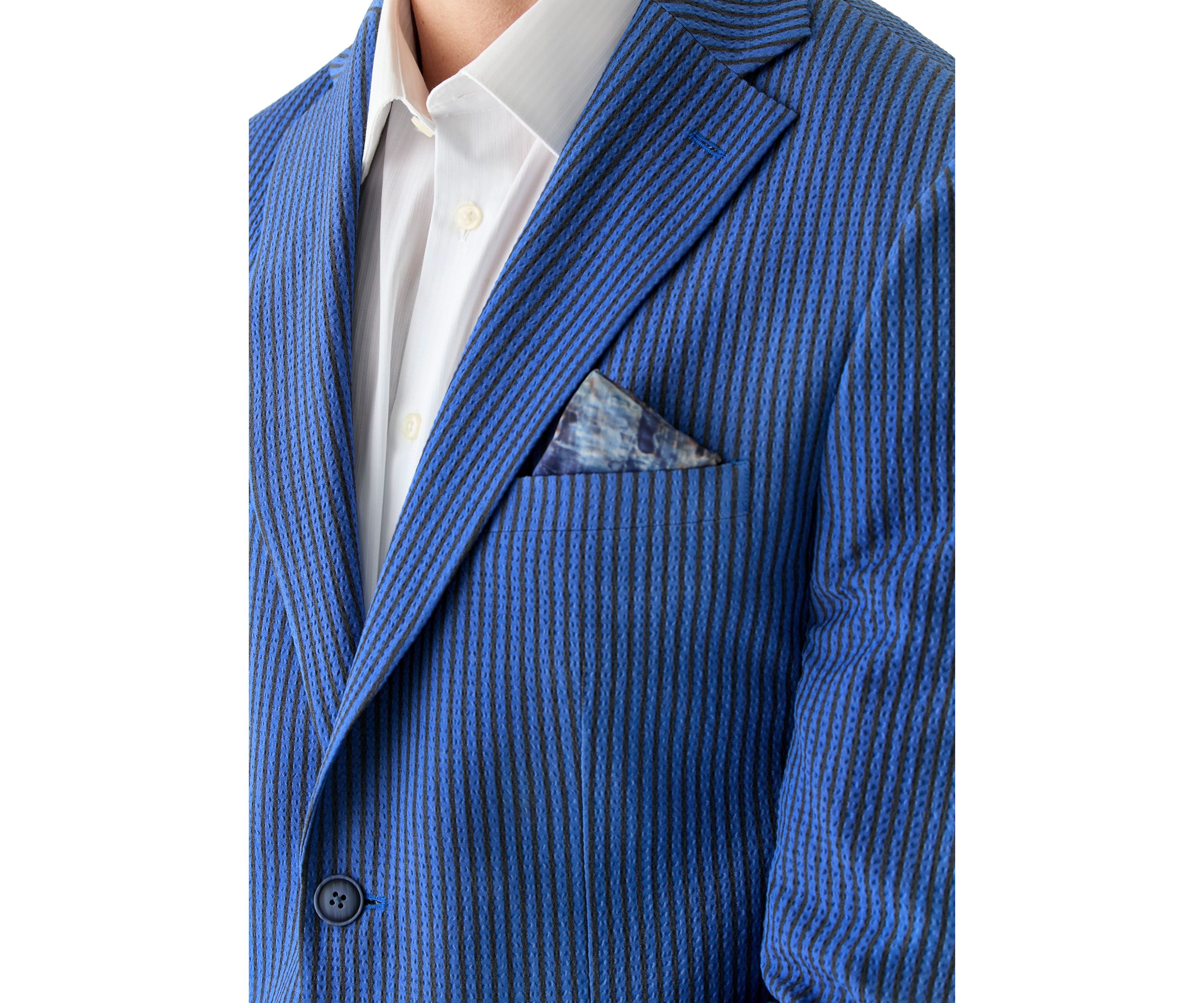 Single Breasted 2-Button Front Sport Coat 