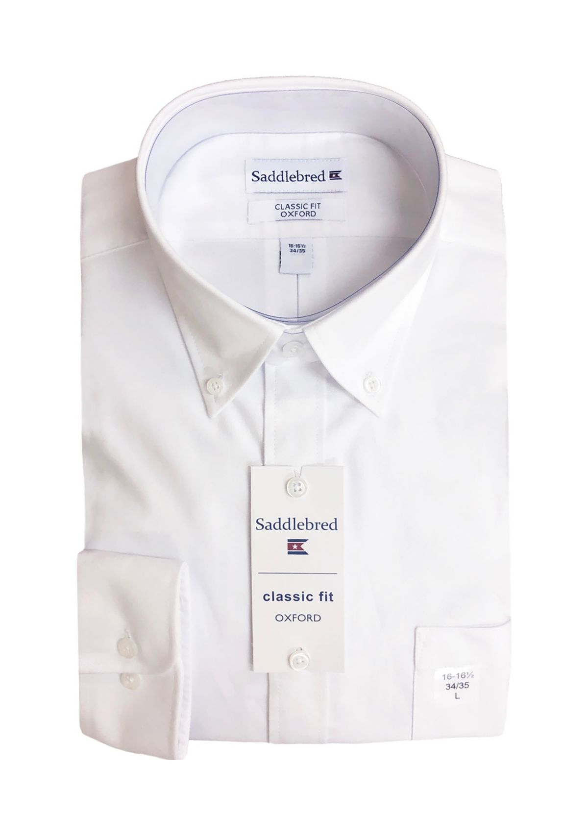 White Oxford Button Down Shirt 