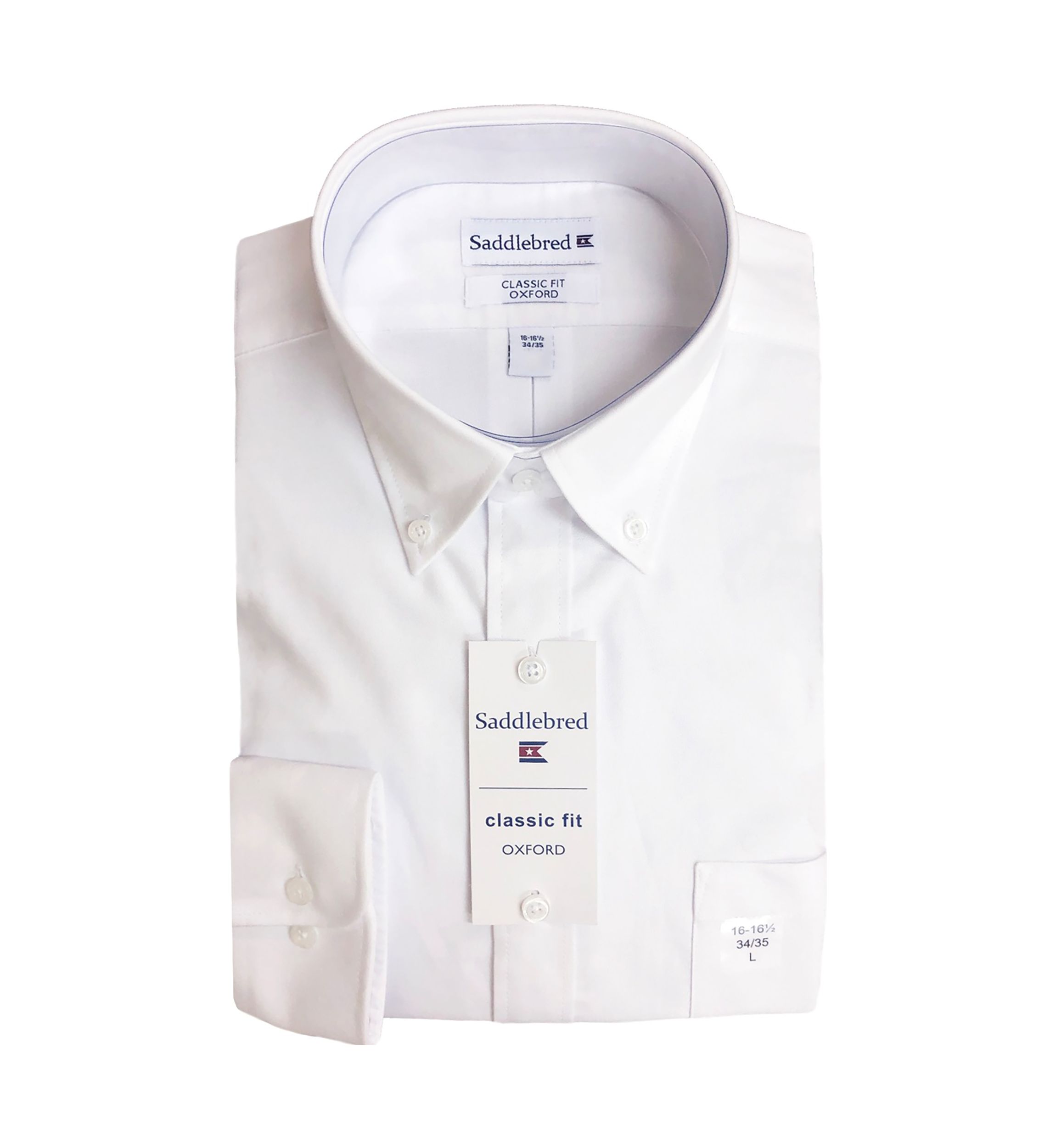 White Oxford Button Down Shirt 