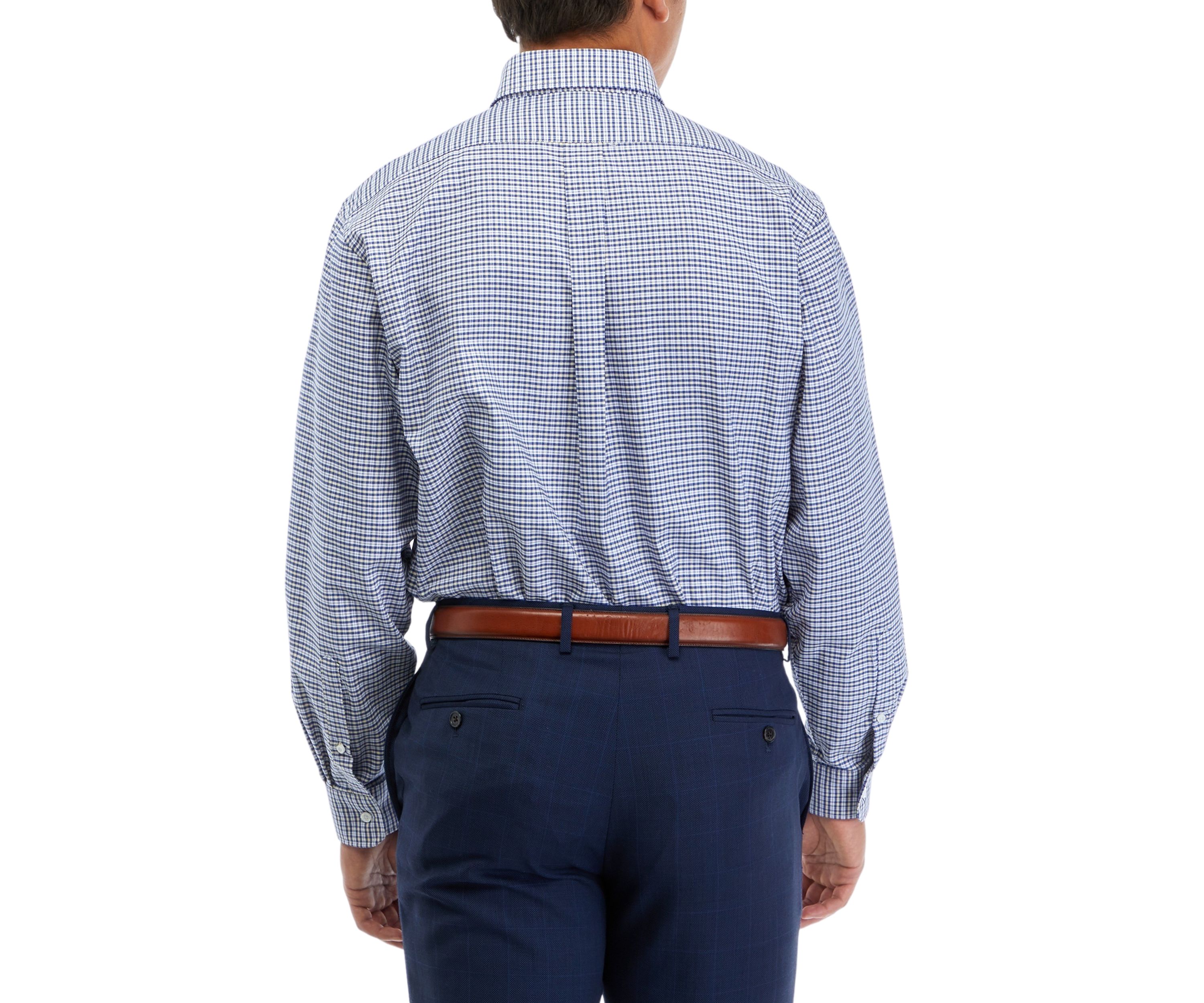 Big & Tall Check Print Shirt