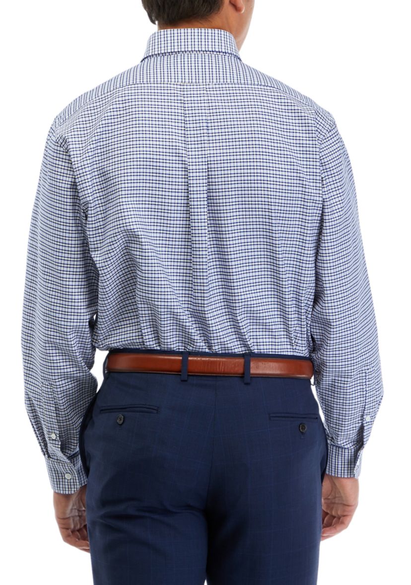 Big & Tall Check Print Shirt