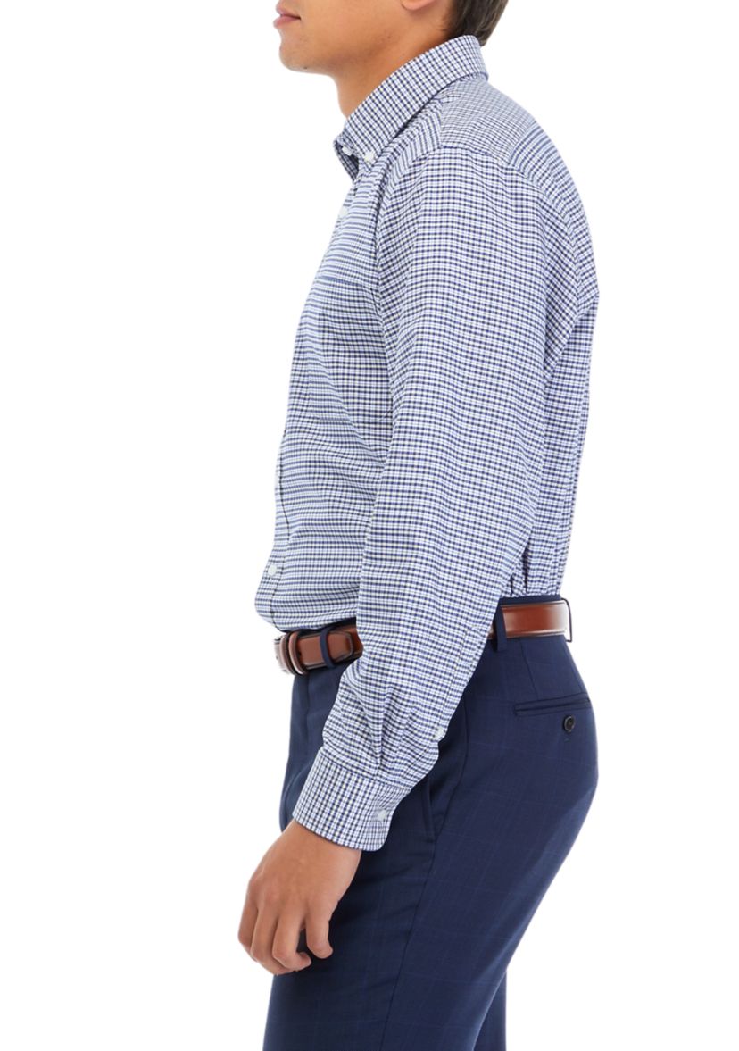 Big & Tall Check Print Shirt