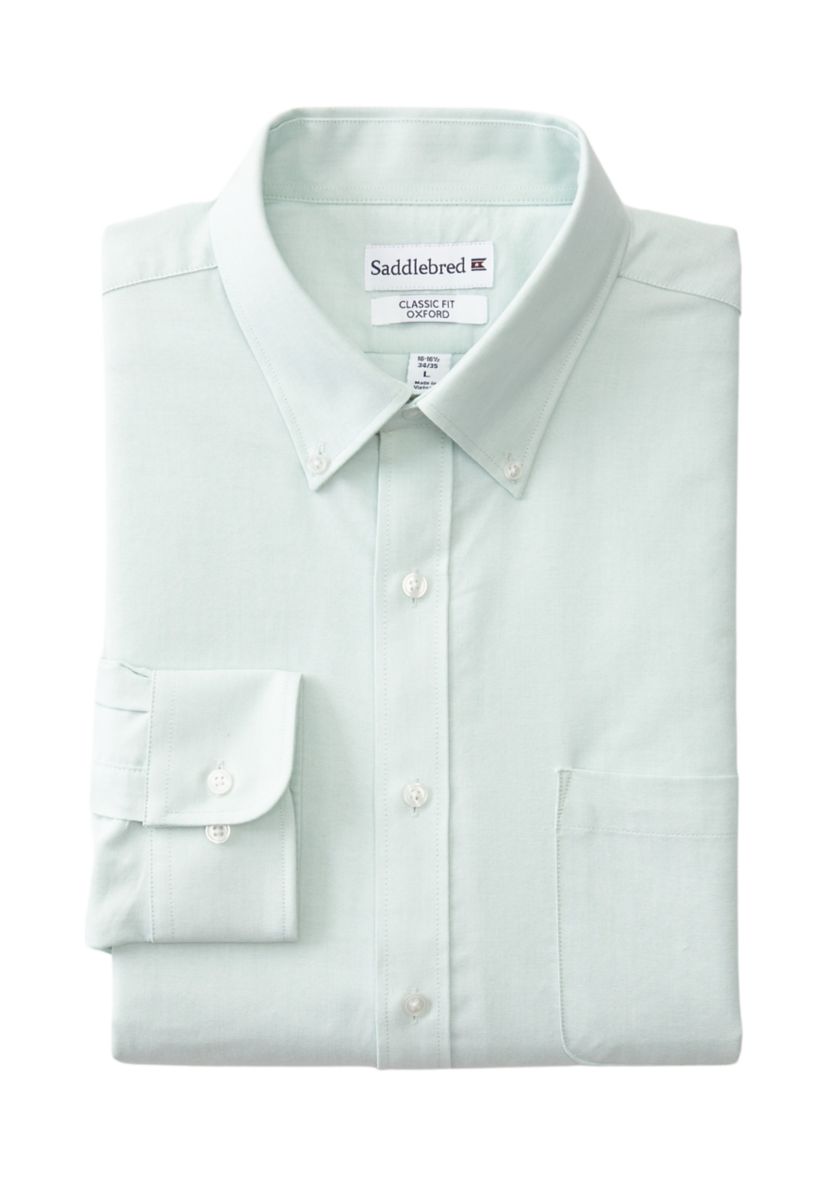 Solid Oxford Button Down Shirt