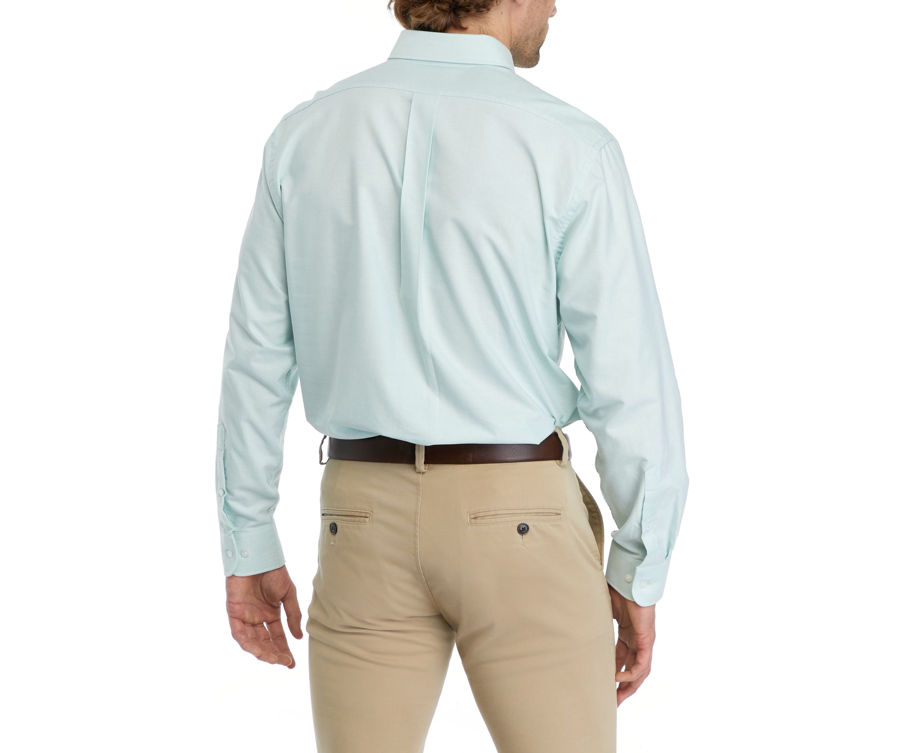 Solid Oxford Button Down Shirt