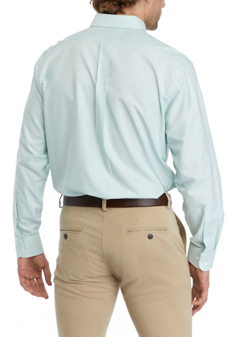 Solid Oxford Button Down Shirt