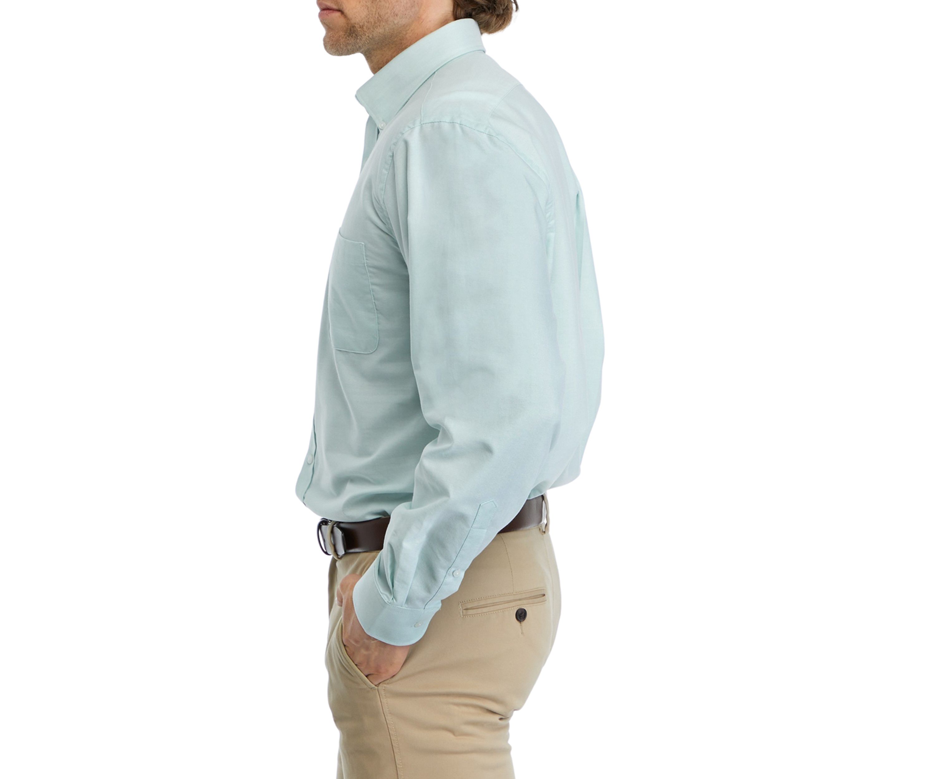 Solid Oxford Button Down Shirt