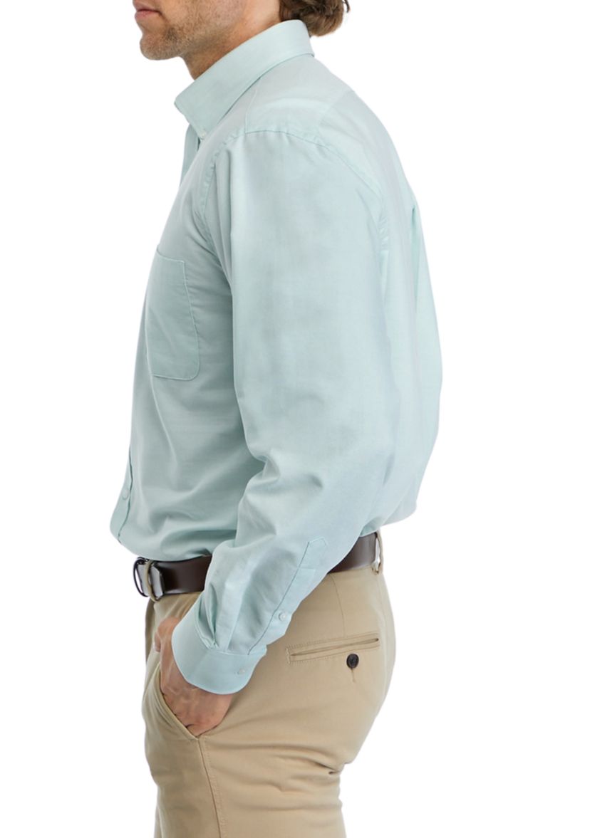 Solid Oxford Button Down Shirt
