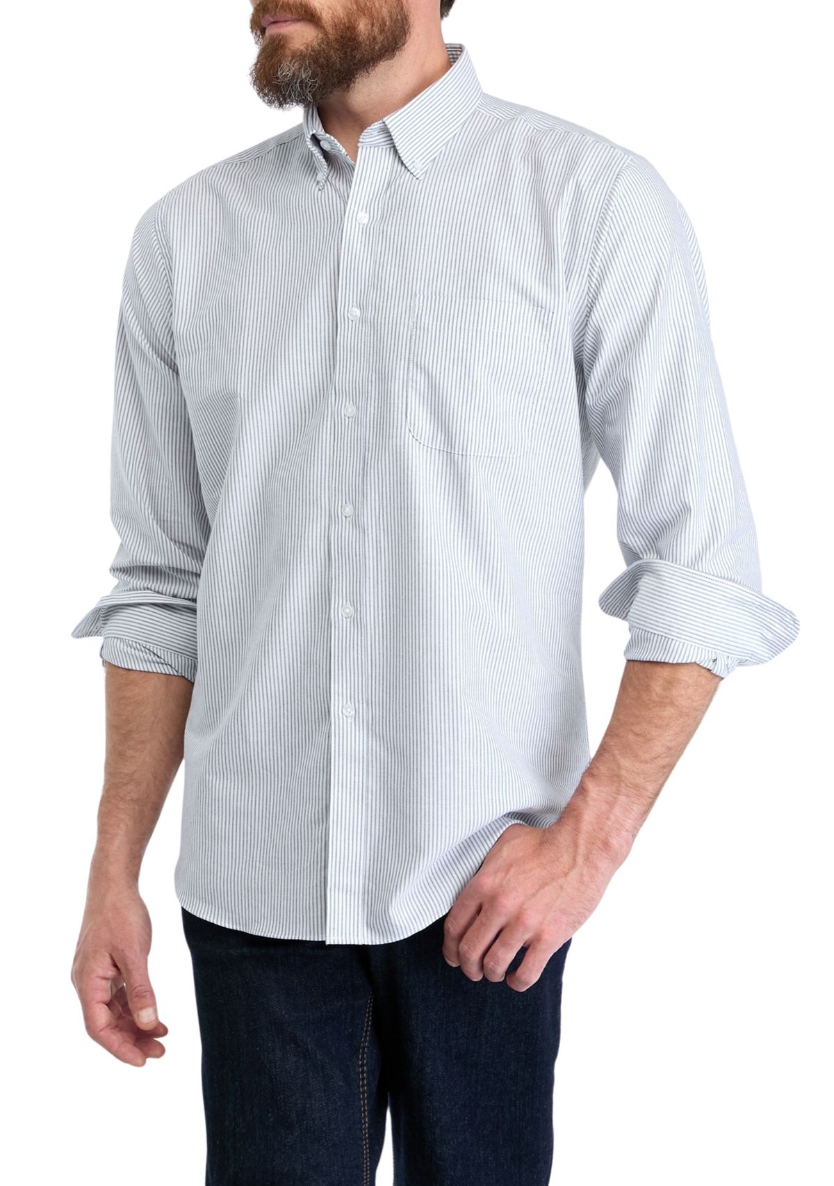 Striped Oxford Shirt 