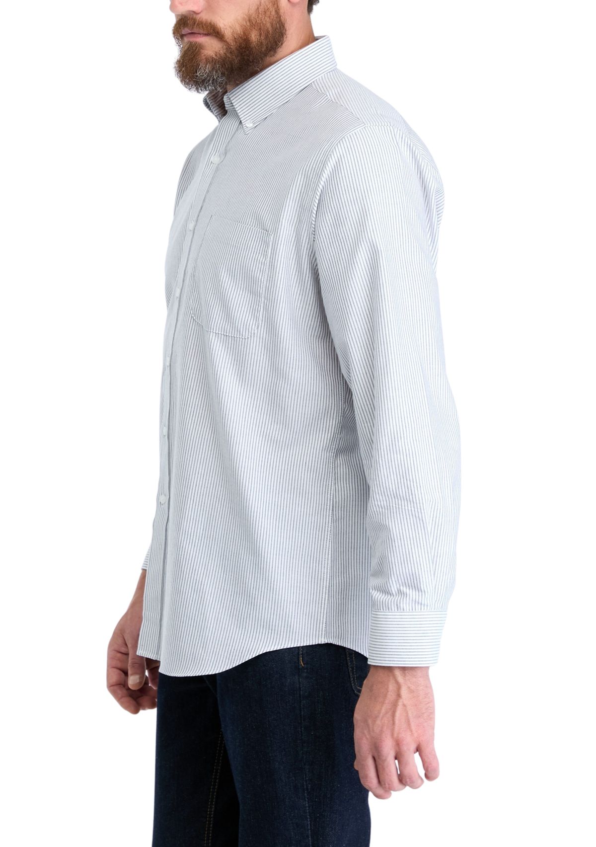 Striped Oxford Shirt 