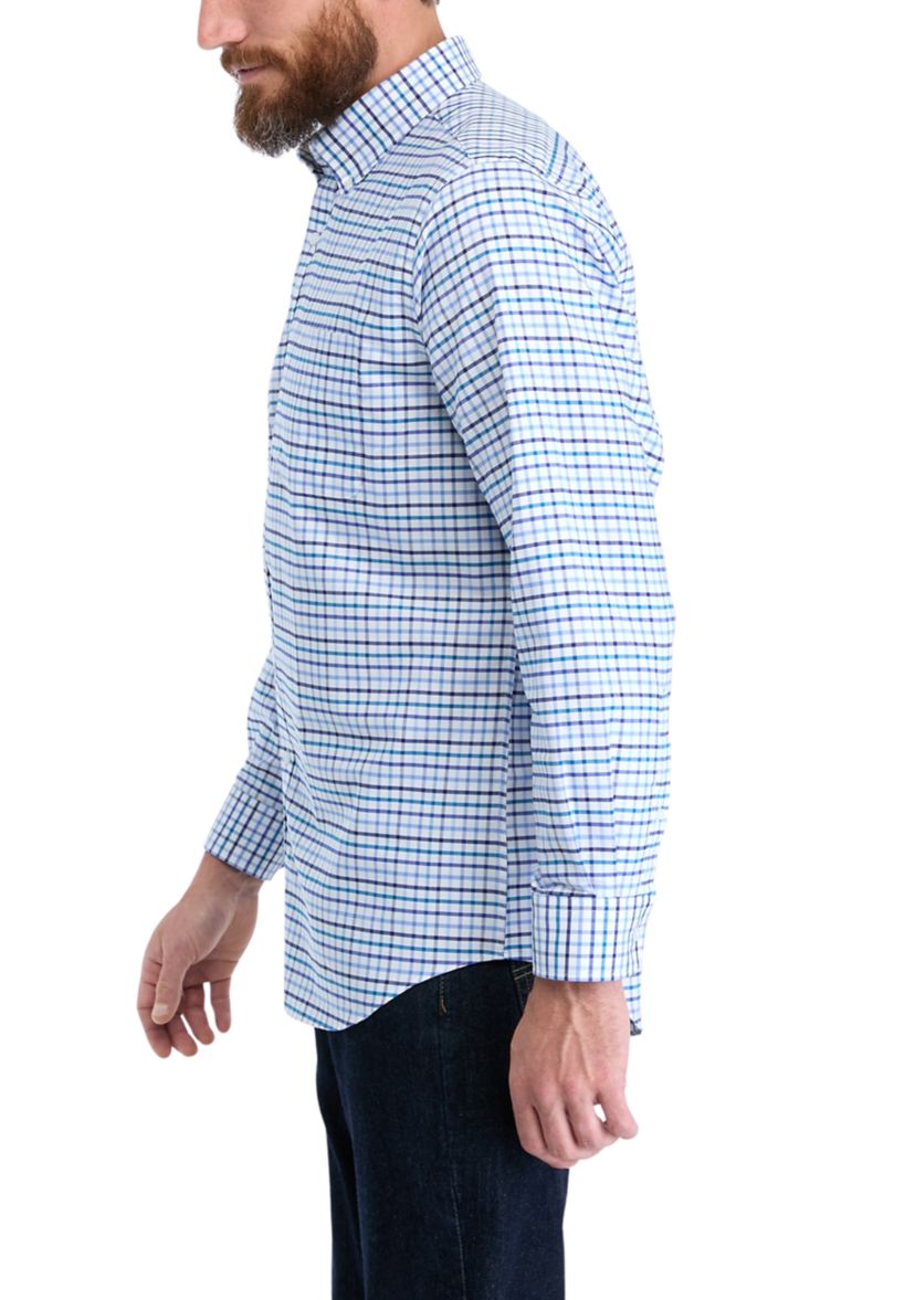Multi Plaid Dress Shirt 