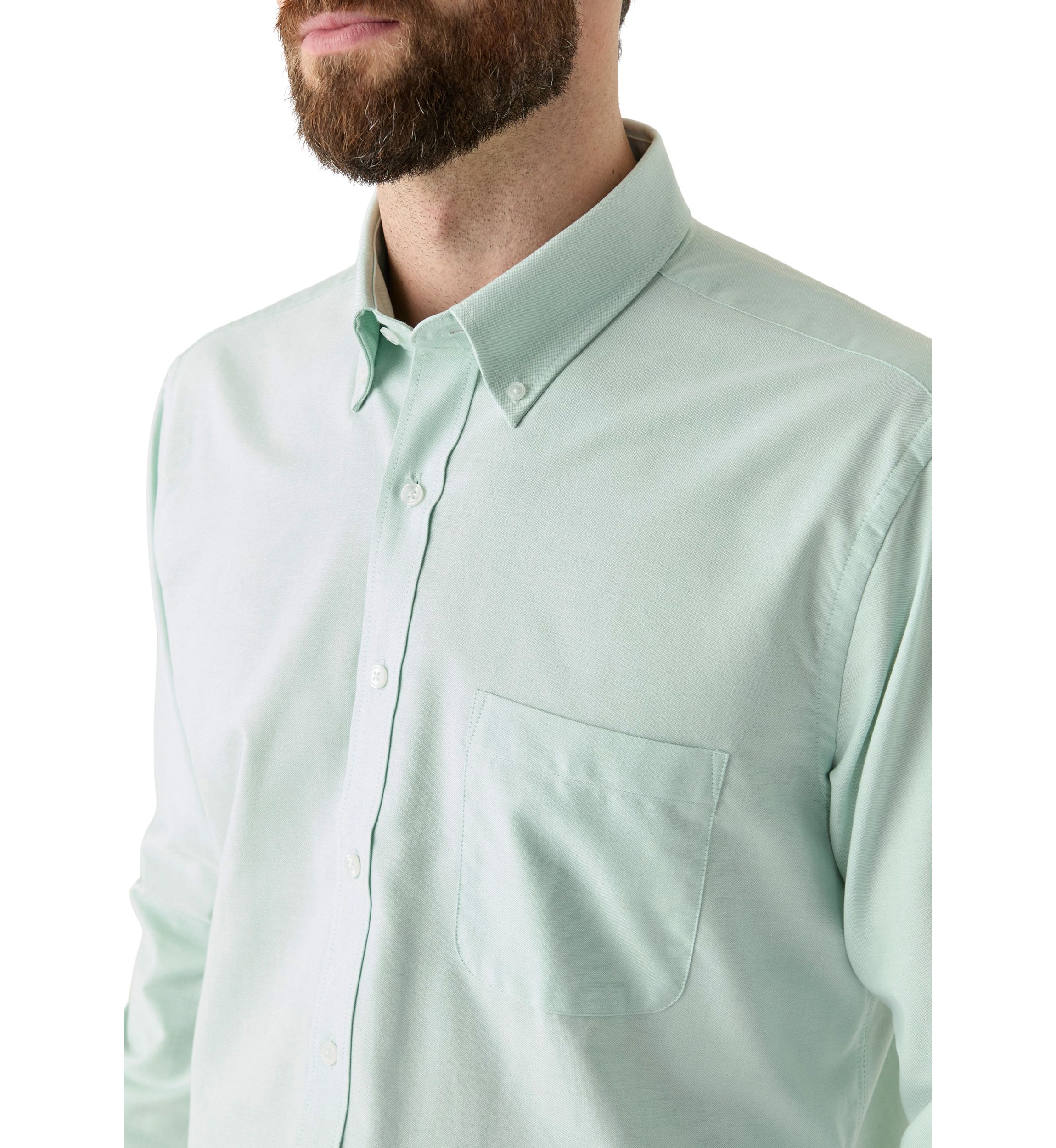 Solid Oxford Dress Shirt 