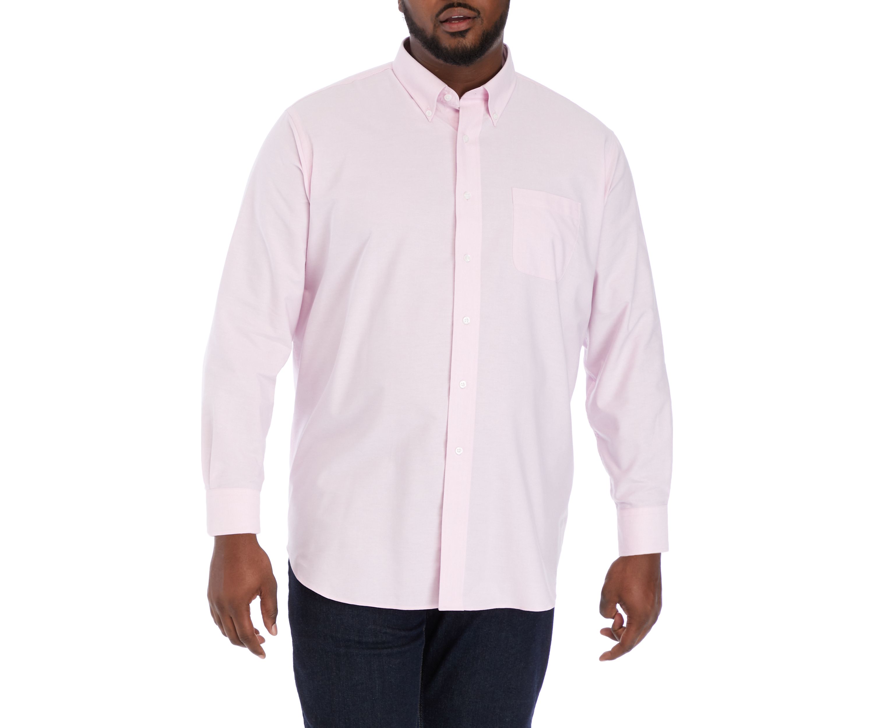 Big & Tall Long Sleeve Oxford Shirt 