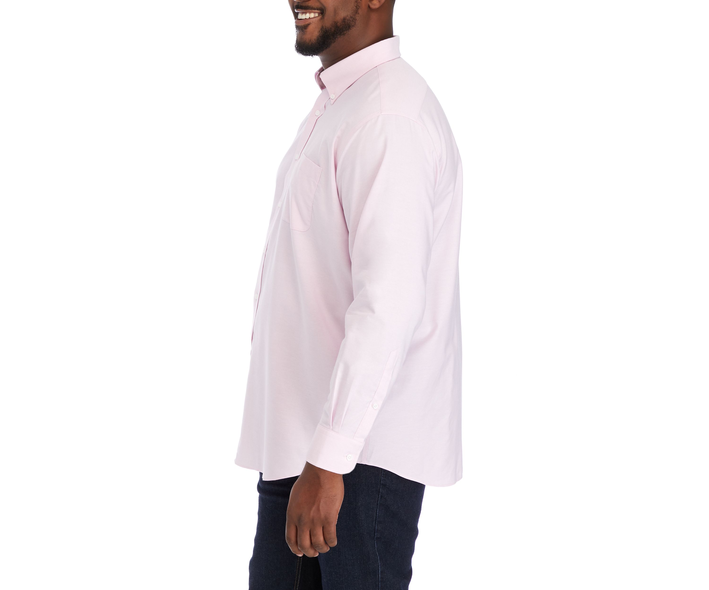 Big & Tall Long Sleeve Oxford Shirt 