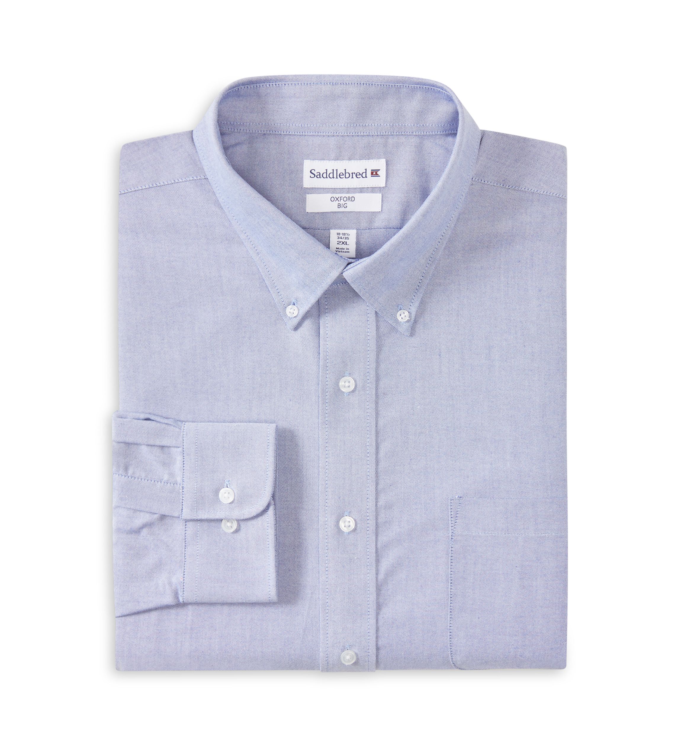 Big & Tall Button Down Collar Oxford Shirt 
