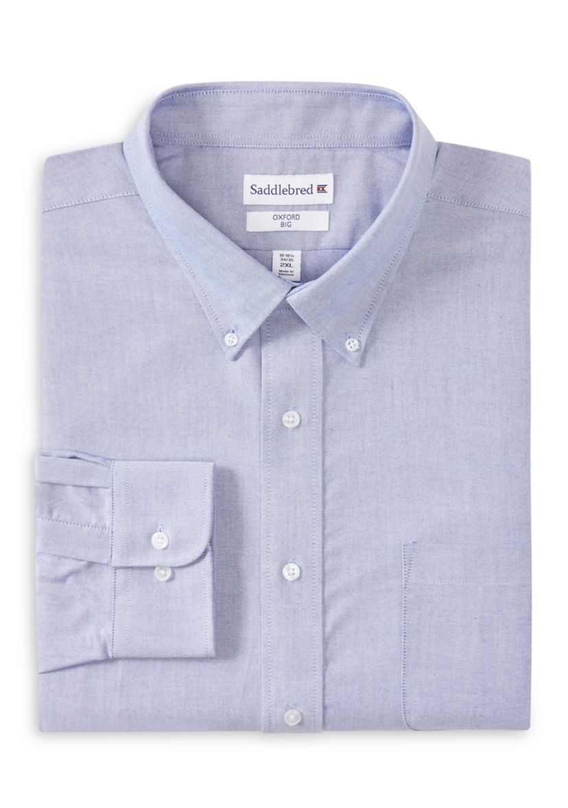 Big & Tall Button Down Collar Oxford Shirt 