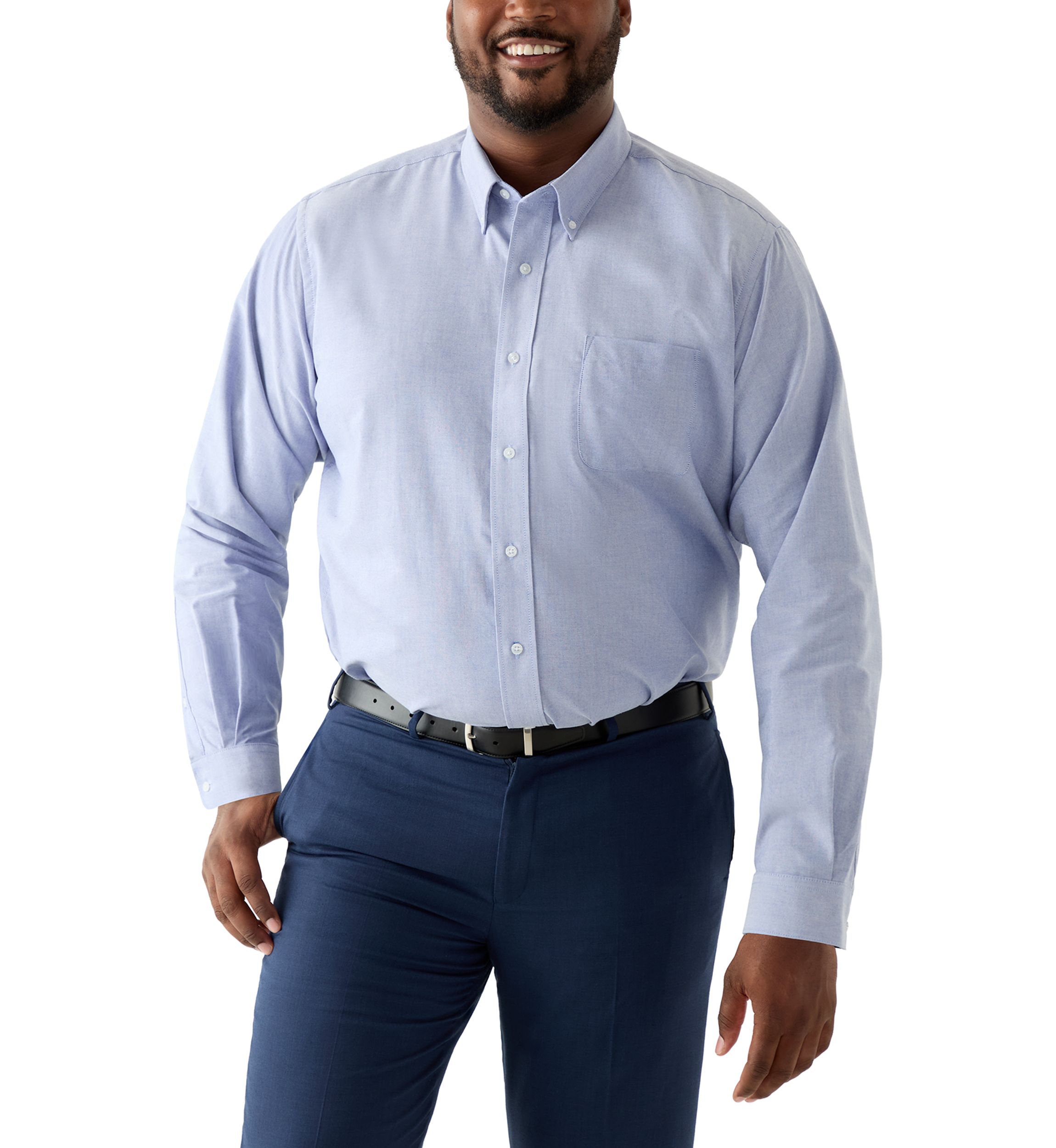 Big & Tall Button Down Collar Oxford Shirt 