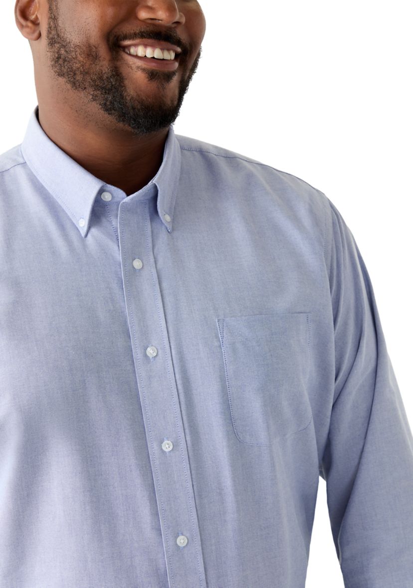 Big & Tall Button Down Collar Oxford Shirt 