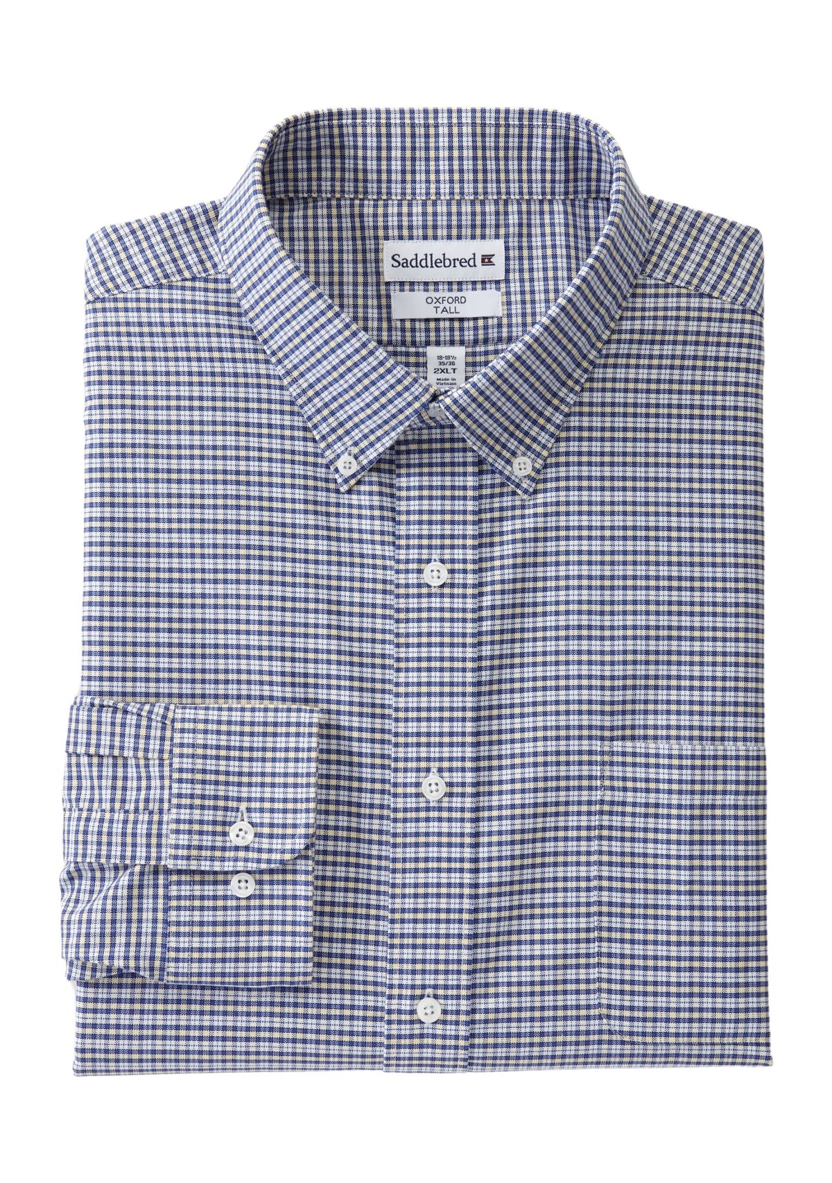 Big & Tall Oxford Button Down Shirt