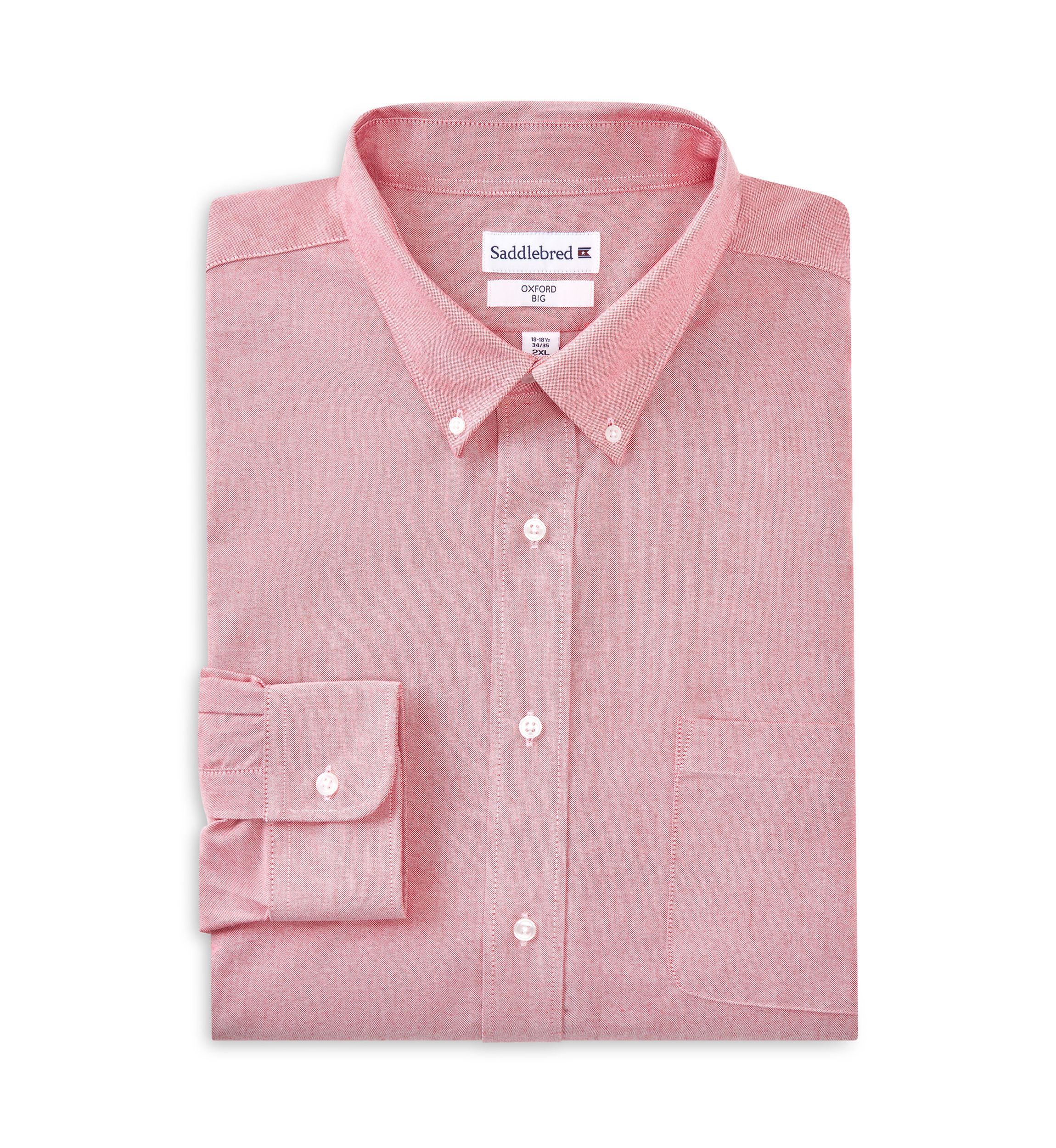 Big & Tall Button Down Collar Oxford Shirt