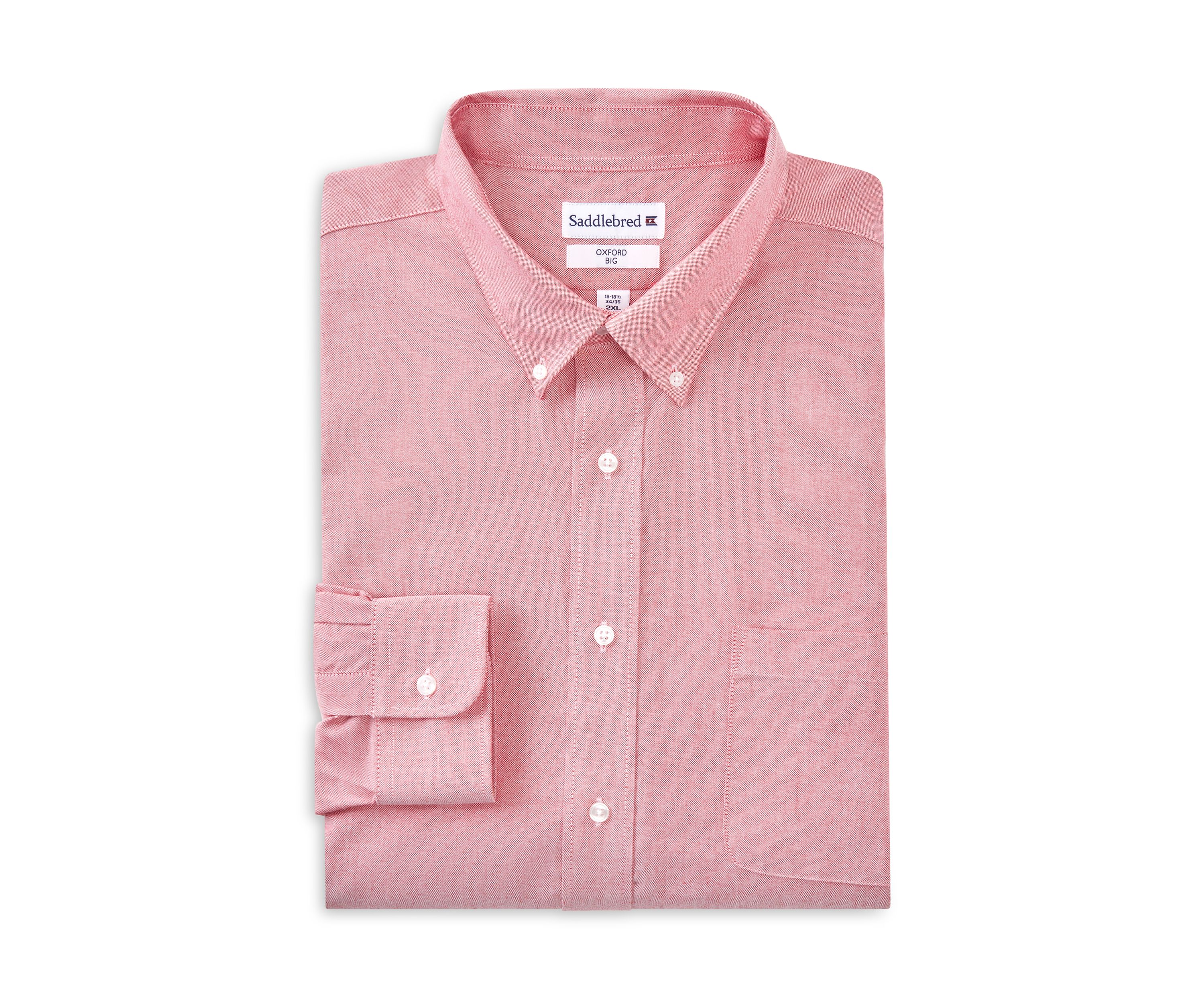 Big & Tall Button Down Collar Oxford Shirt