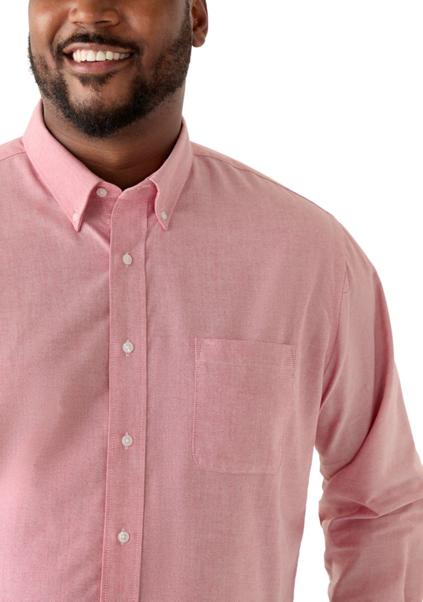 Big & Tall Button Down Collar Oxford Shirt