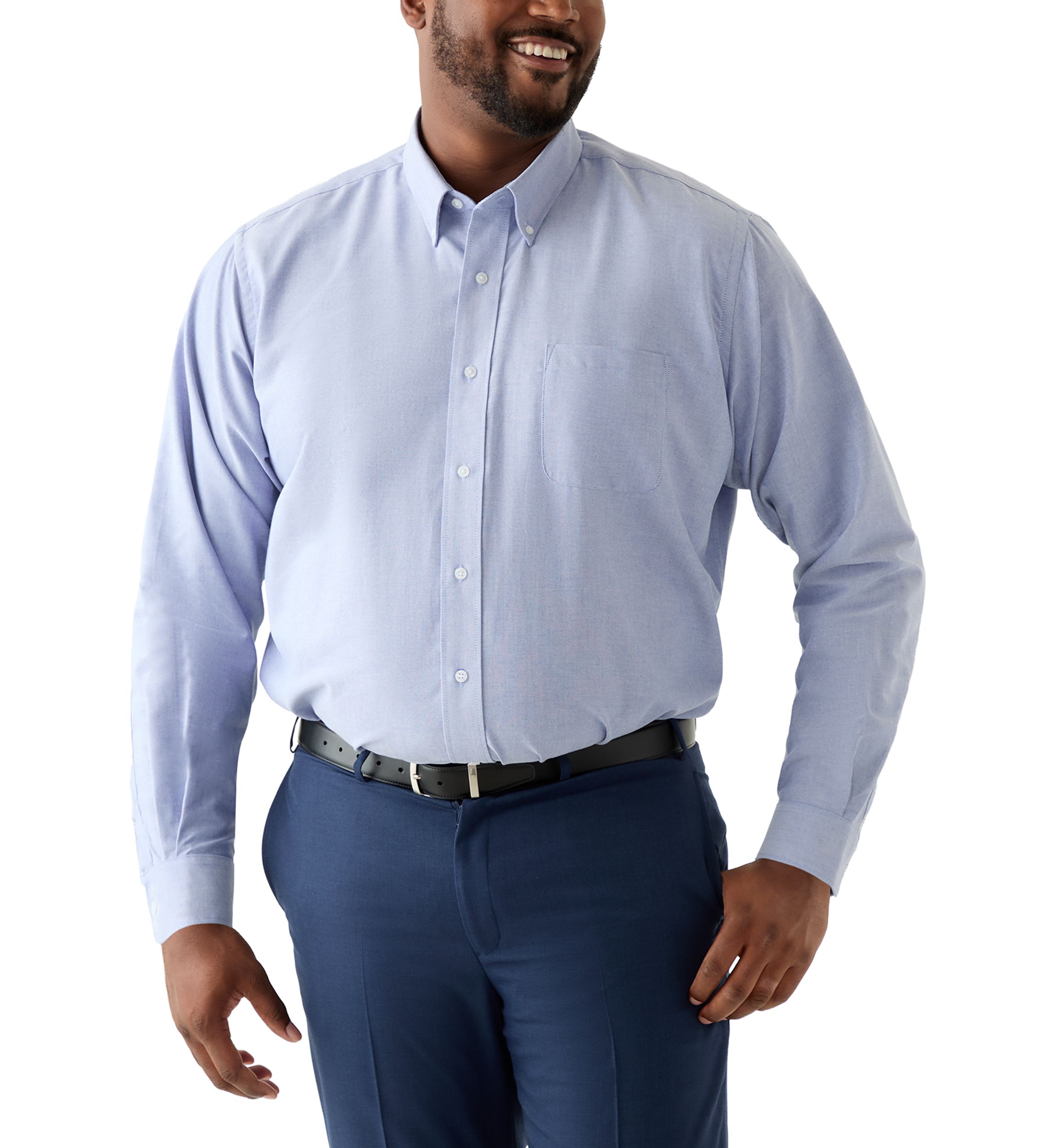 Big & Tall Button Down Collar Oxford Shirt