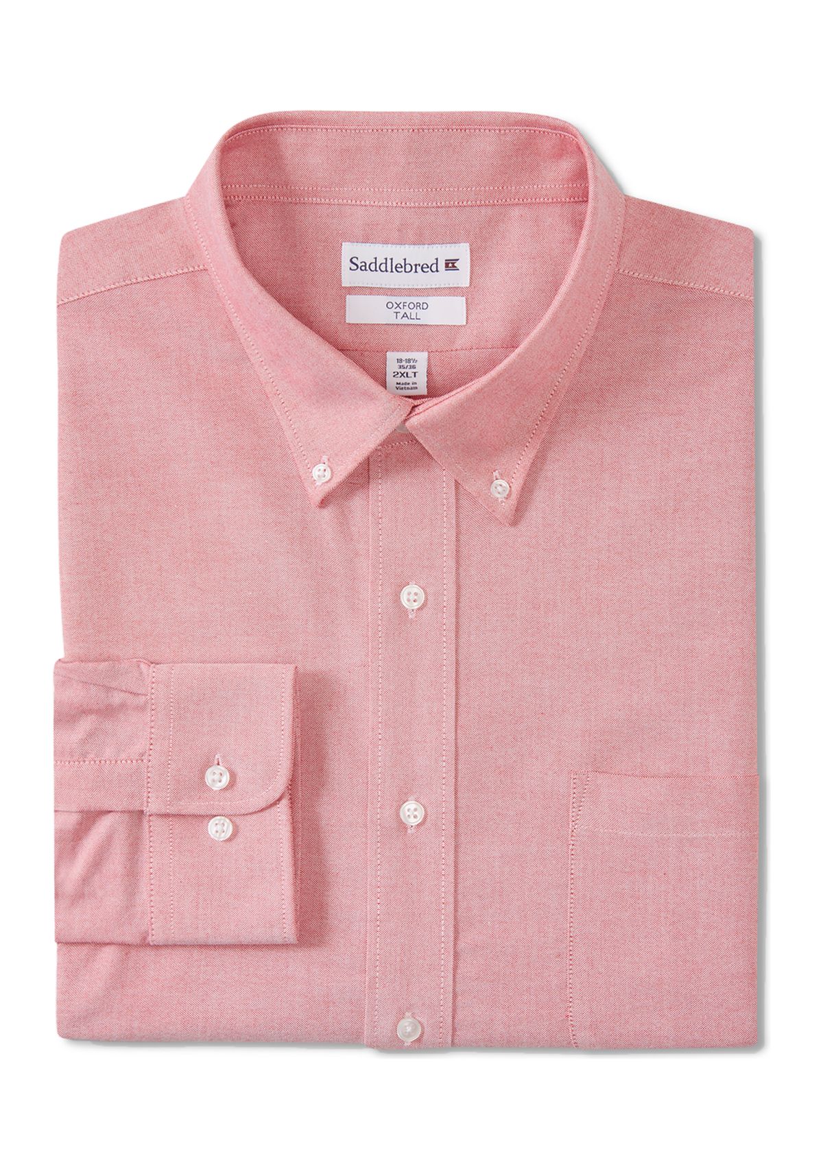 Big & Tall Button-Down Collar Oxford Shirt 
