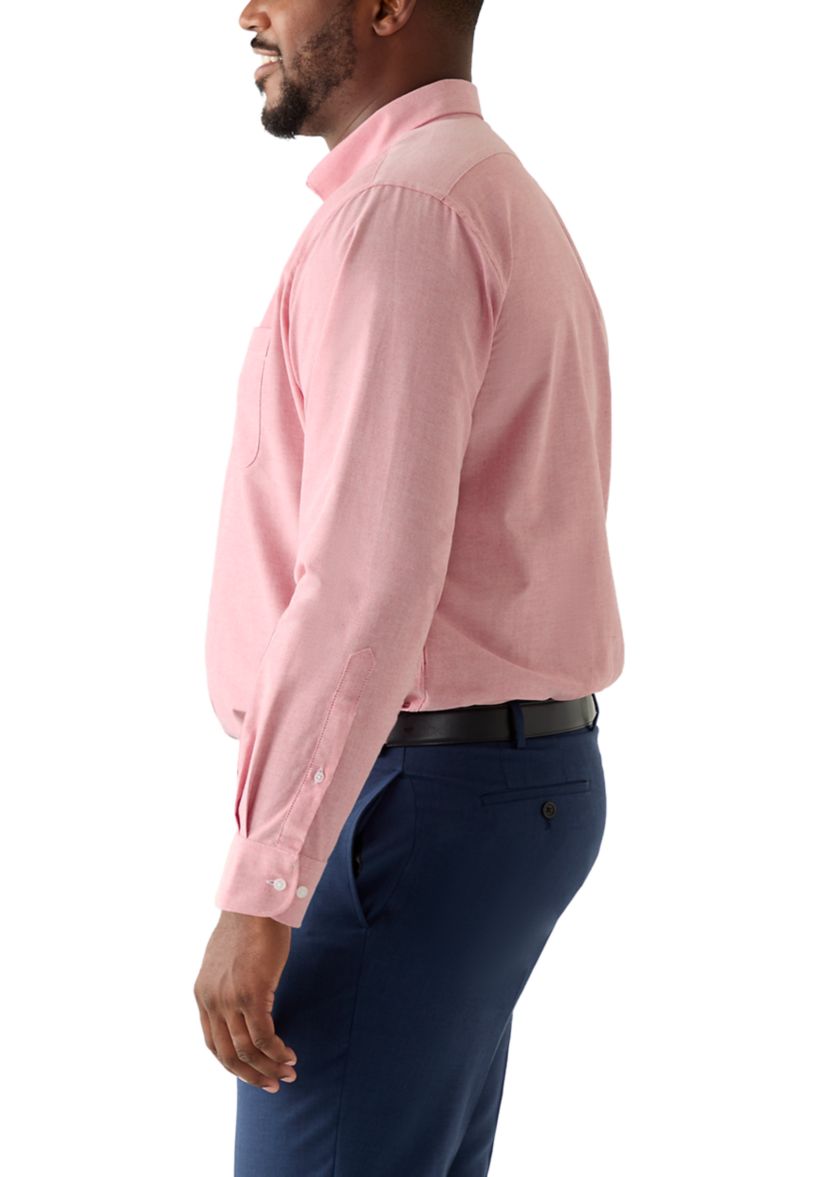 Mens Tall Button-Down Collar Oxford Shirt 