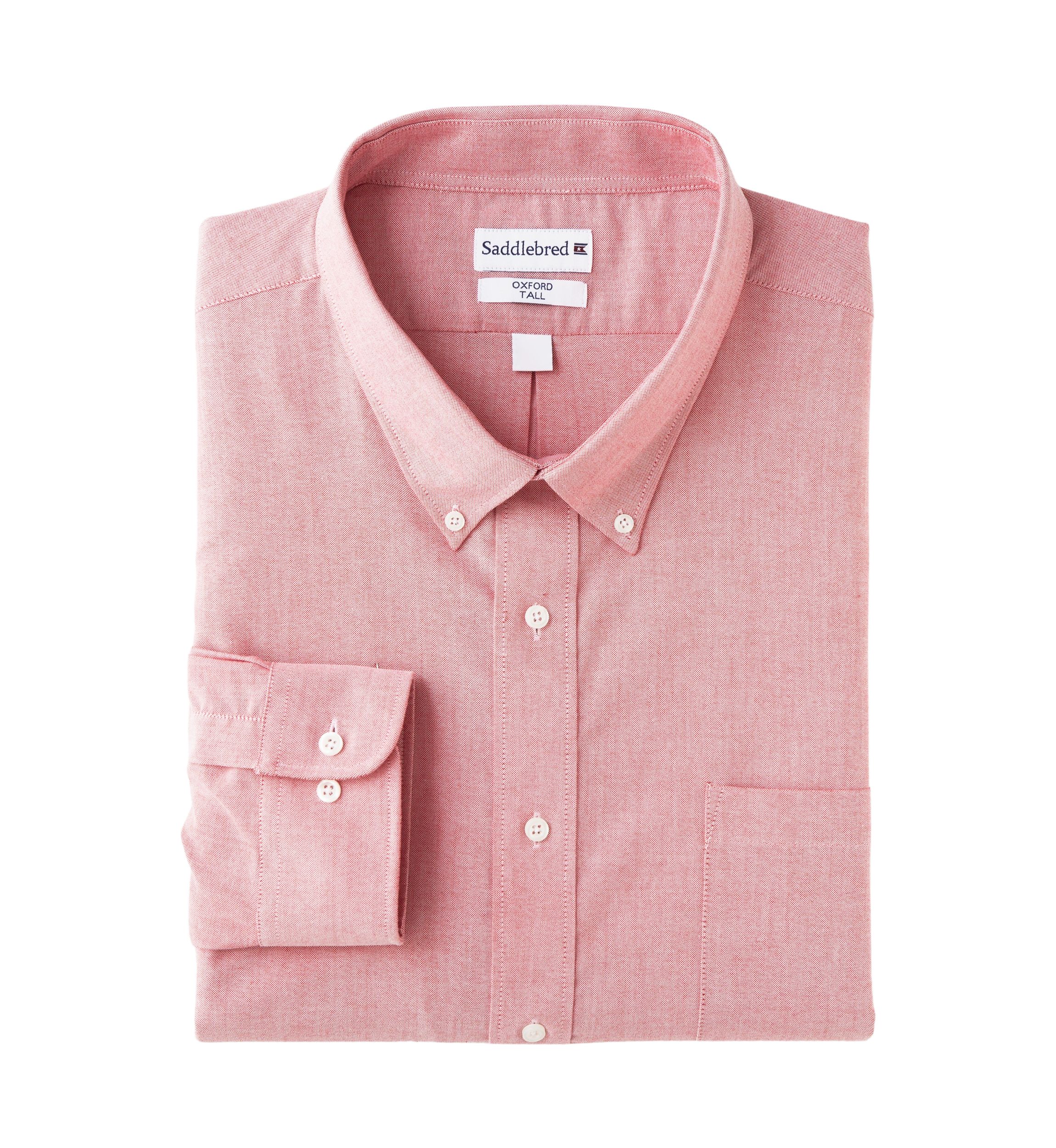 Mens Tall Solid Oxford Shirt 